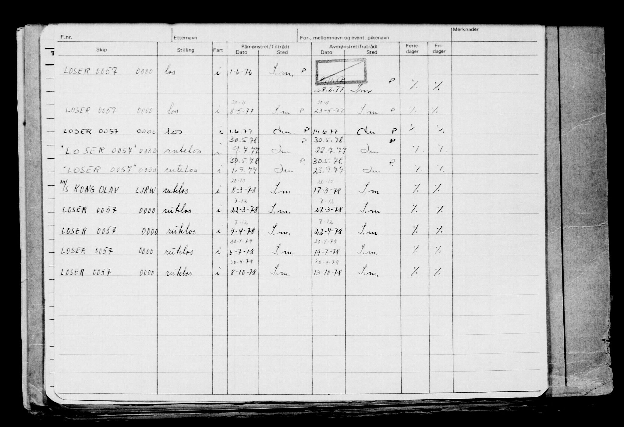 Direktoratet for sjømenn, AV/RA-S-3545/G/Gb/L0127: Hovedkort, 1915, s. 127