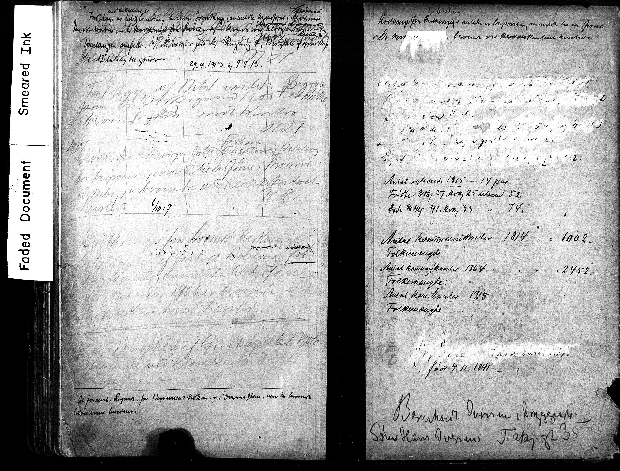 Strømsø kirkebøker, SAKO/A-246/Y/Ya/L0006: Kladd til kirkebok nr. I 6, 1903-1915
