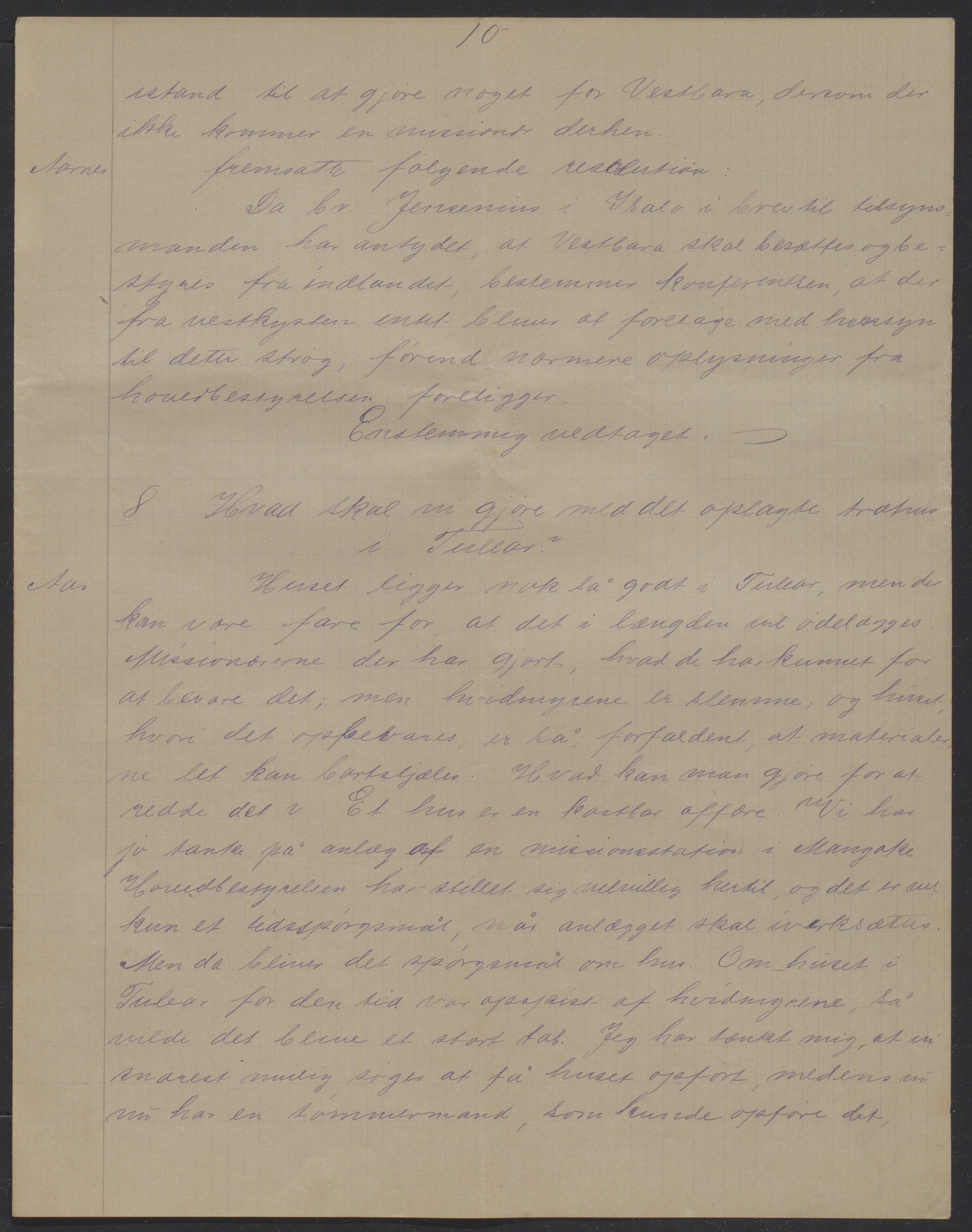 Det Norske Misjonsselskap - hovedadministrasjonen, VID/MA-A-1045/D/Da/Daa/L0040/0011: Konferansereferat og årsberetninger / Konferansereferat fra Vest-Madagaskar., 1895