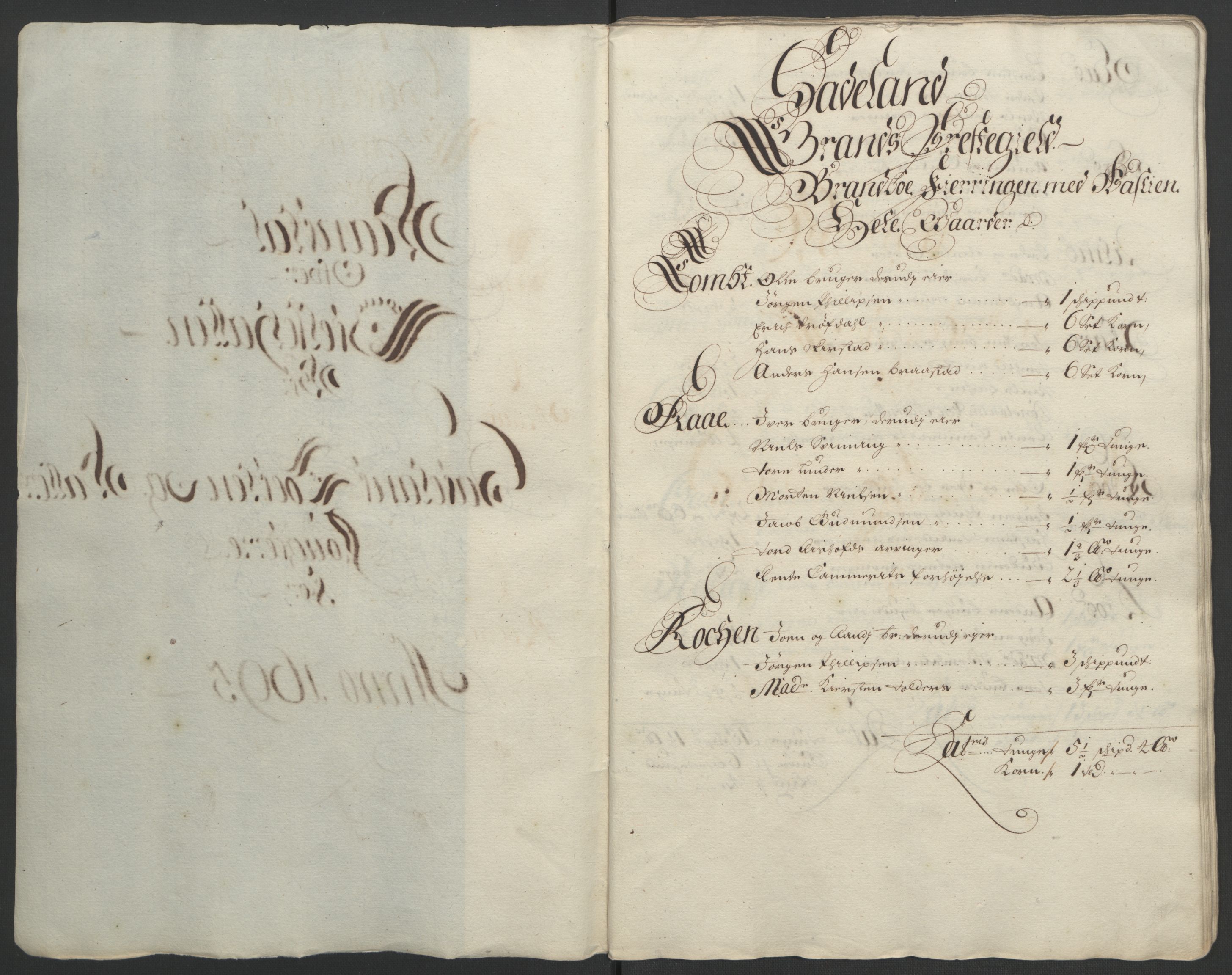 Rentekammeret inntil 1814, Reviderte regnskaper, Fogderegnskap, RA/EA-4092/R18/L1293: Fogderegnskap Hadeland, Toten og Valdres, 1695, s. 64
