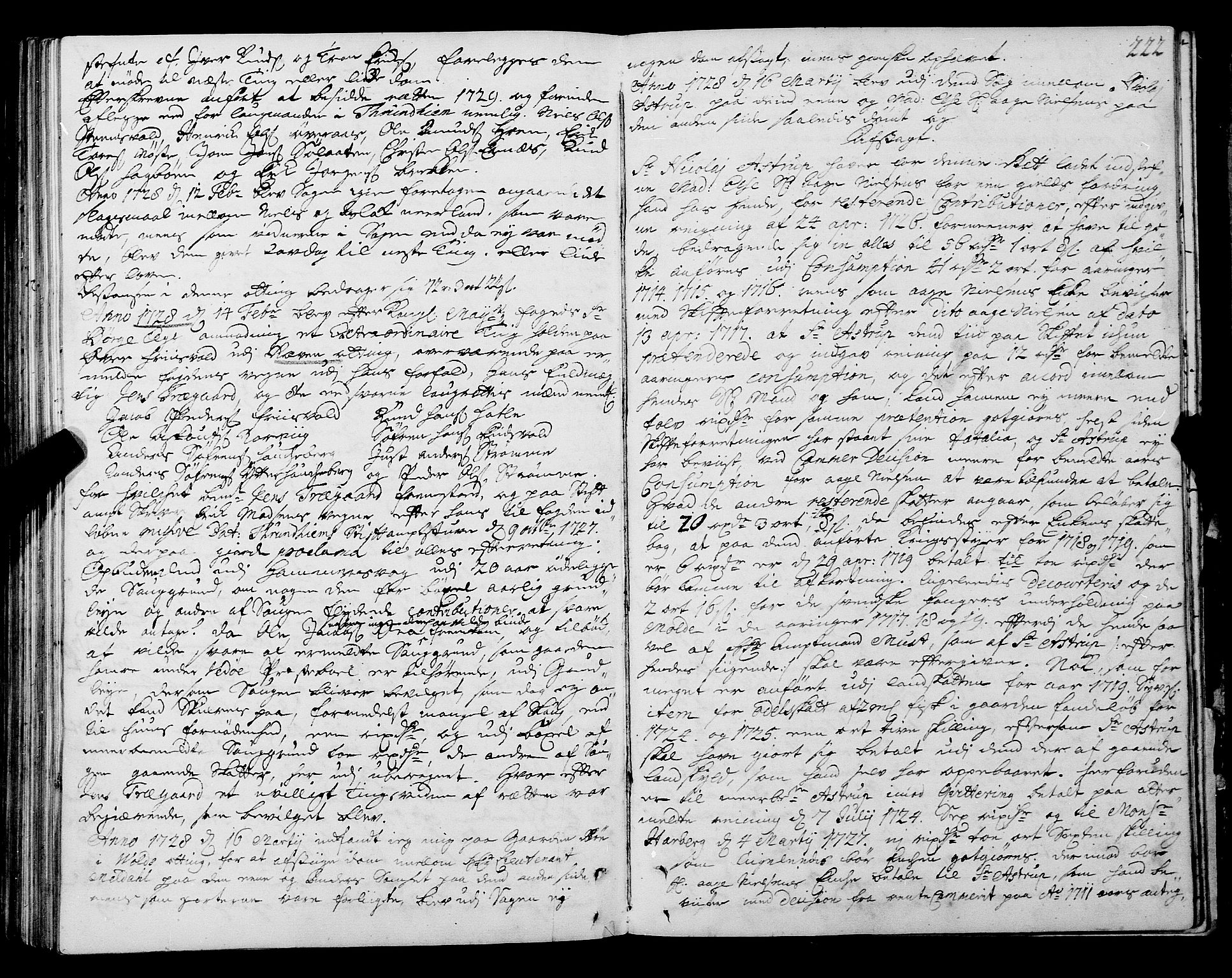 Romsdal sorenskriveri, SAT/A-4149/1/1/1A/L0009: Tingbok, 1722-1728, s. 221b-222a