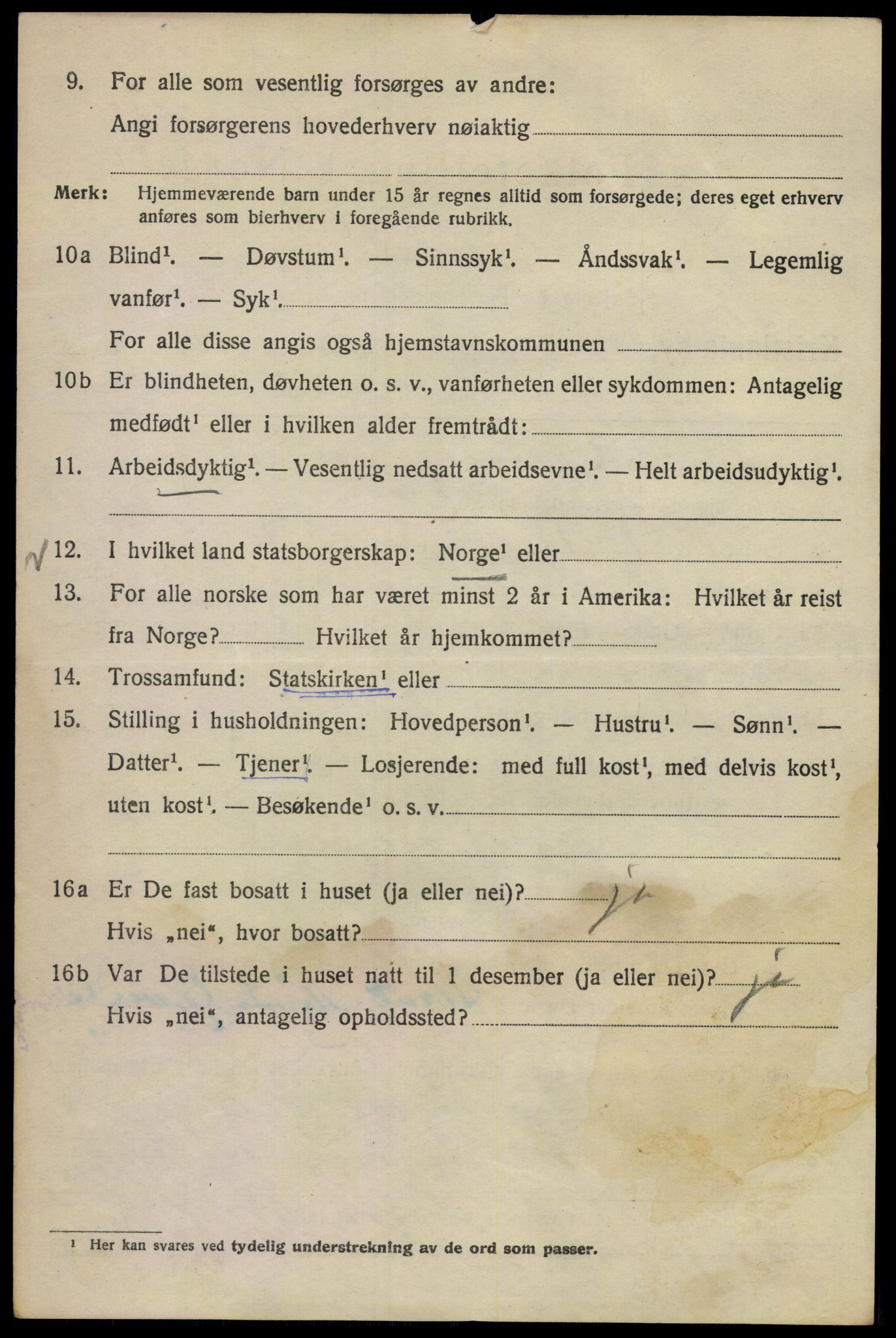 SAO, Folketelling 1920 for 0301 Kristiania kjøpstad, 1920, s. 400408