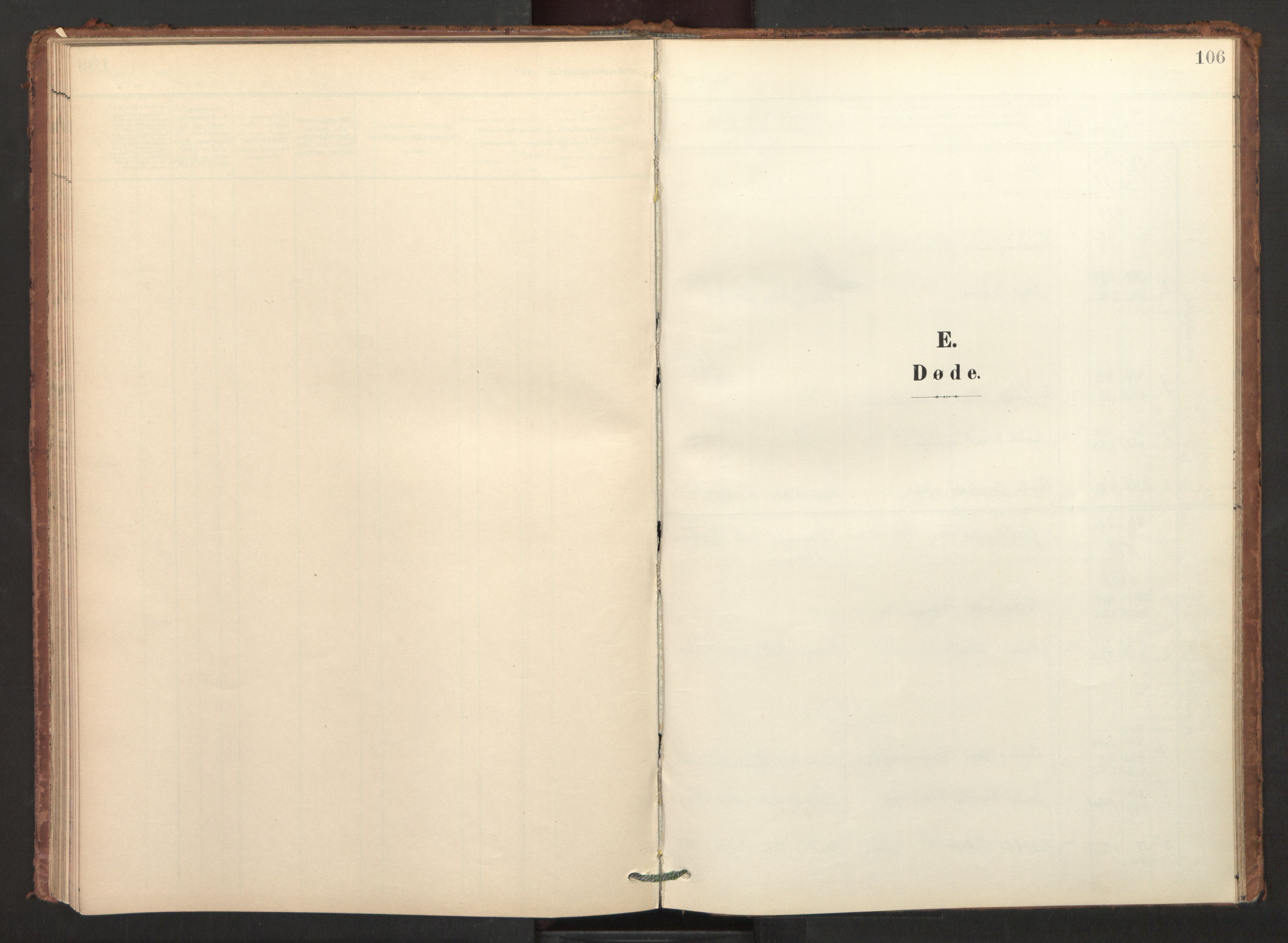 Fagerborg prestekontor Kirkebøker, AV/SAO-A-10844/F/Fa/L0004: Ministerialbok nr. 4, 1898-1928, s. 106