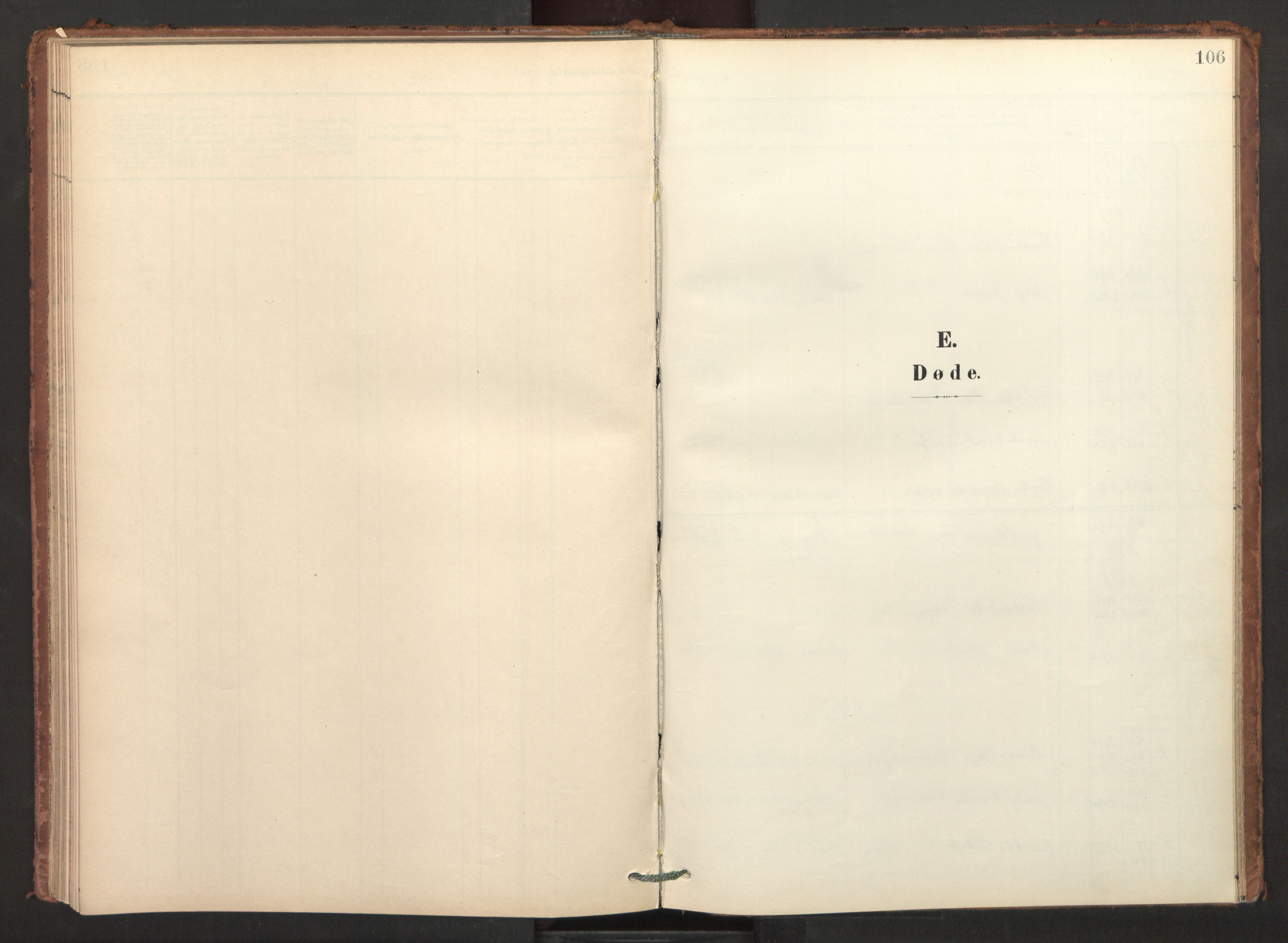 Fagerborg prestekontor Kirkebøker, SAO/A-10844/F/Fa/L0004: Ministerialbok nr. 4, 1898-1928, s. 106