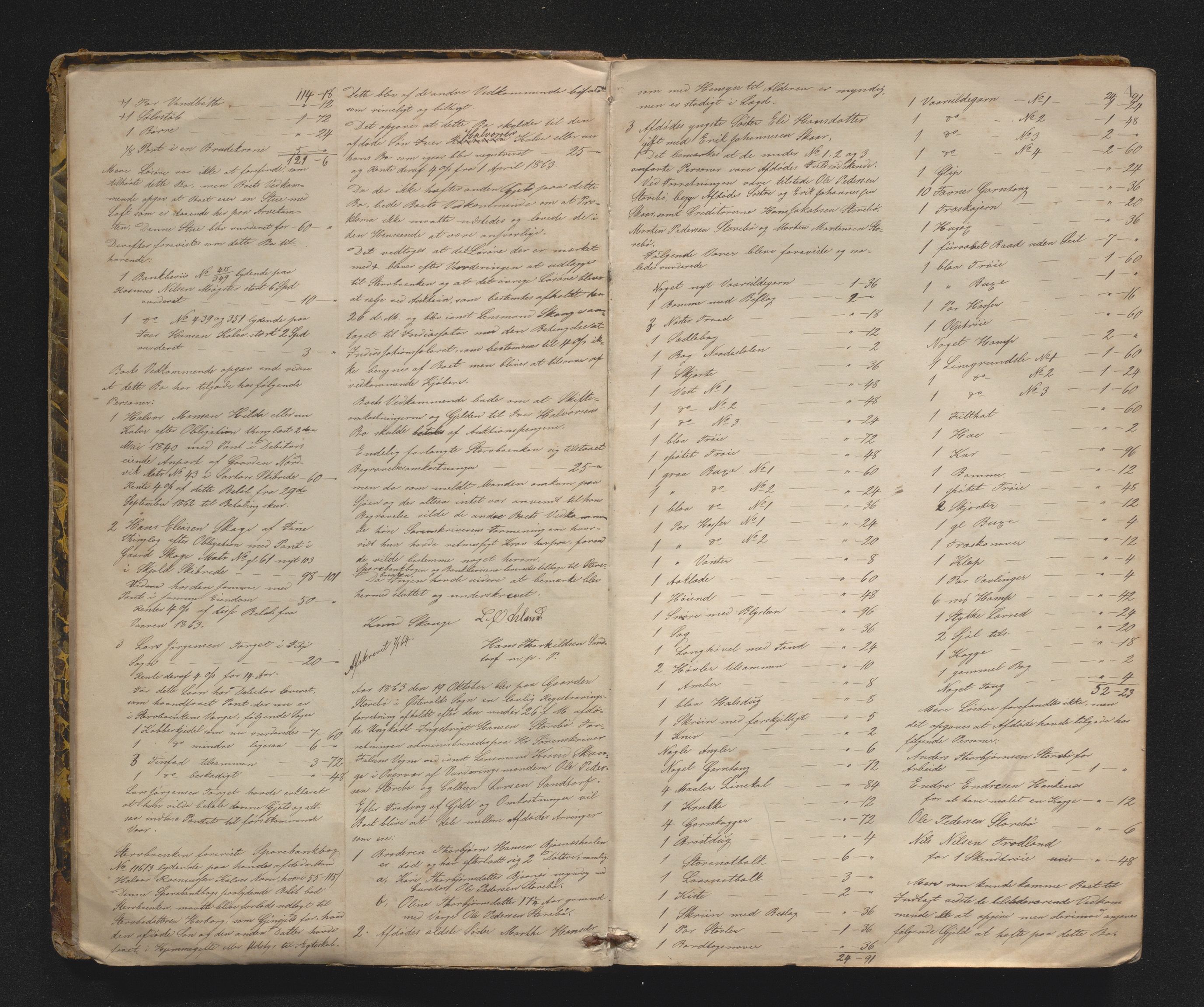 Lensmannen i Sund og Austevoll, SAB/A-35201/0006/L0010: Registreringsprotokoll, 1863-1877, s. 3b-4a