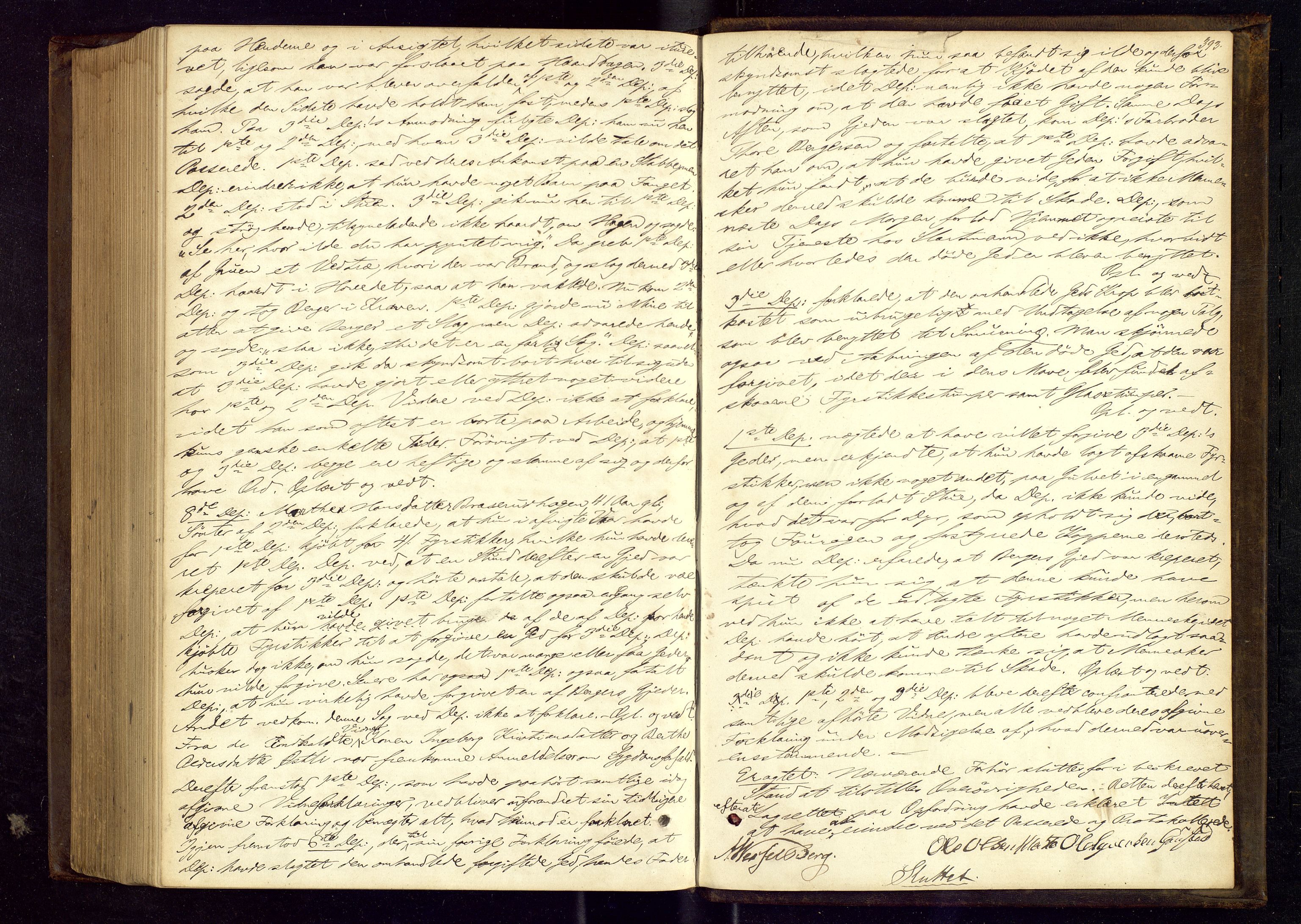 Vinger og Odal sorenskriveri, AV/SAH-TING-022/G/Gc/Gca/L0007: Ekstrarettsprotokoll - Vinger og Odal, 1865-1870, s. 392b-393a