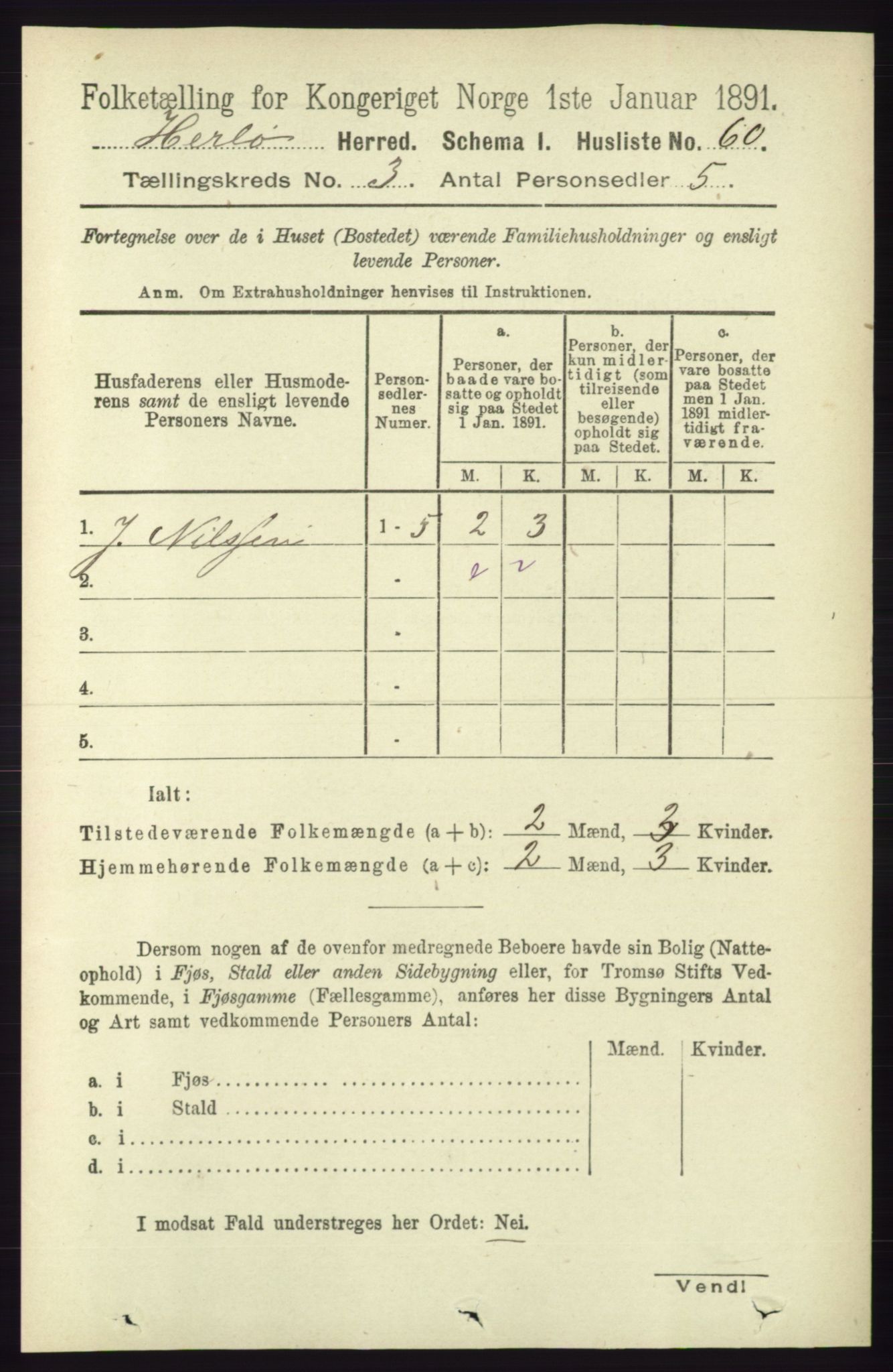 RA, Folketelling 1891 for 1258 Herdla herred, 1891, s. 1078