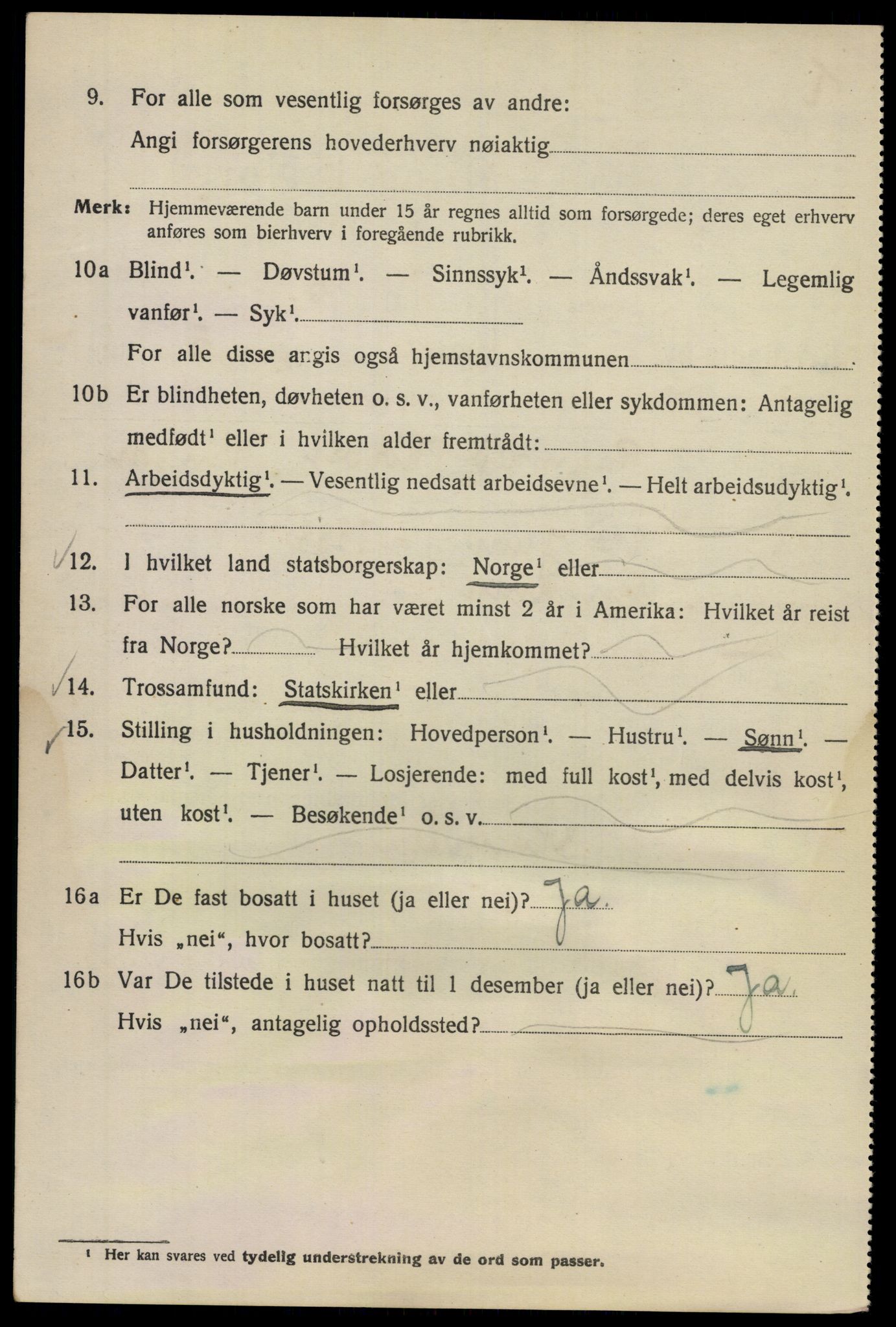 SAO, Folketelling 1920 for 0301 Kristiania kjøpstad, 1920, s. 245864