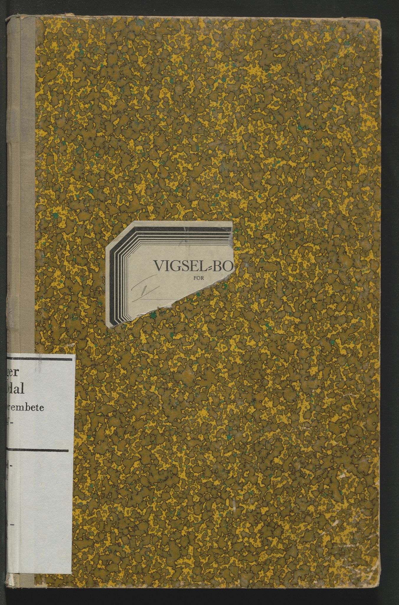 Vinger og Odal sorenskriveri, SAH/TING-022/L/Lb/L0003: Vigselsprotokoll, 1943-1944