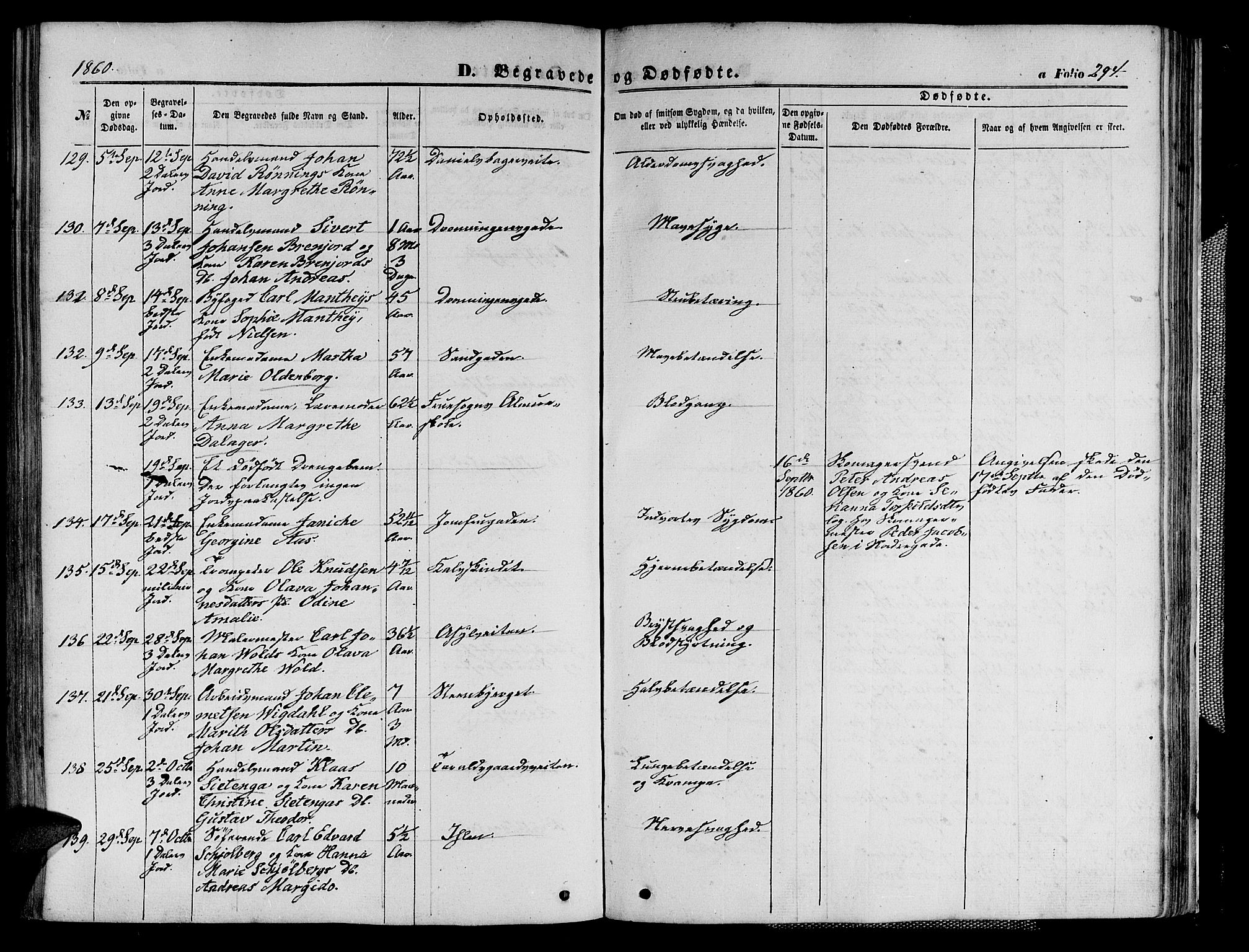 Ministerialprotokoller, klokkerbøker og fødselsregistre - Sør-Trøndelag, AV/SAT-A-1456/602/L0139: Klokkerbok nr. 602C07, 1859-1864, s. 294