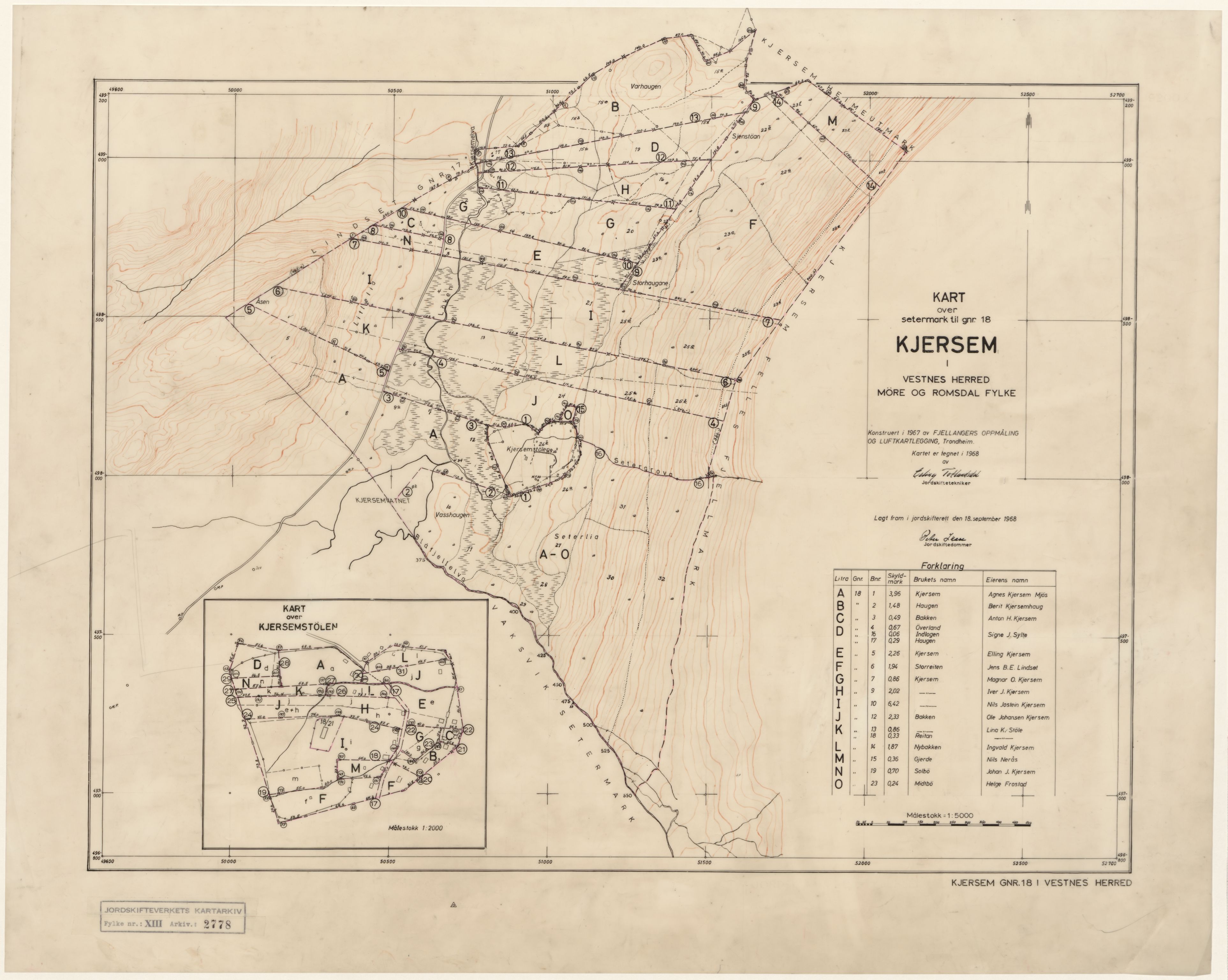 Jordskifteverkets kartarkiv, RA/S-3929/T, 1859-1988, s. 3493