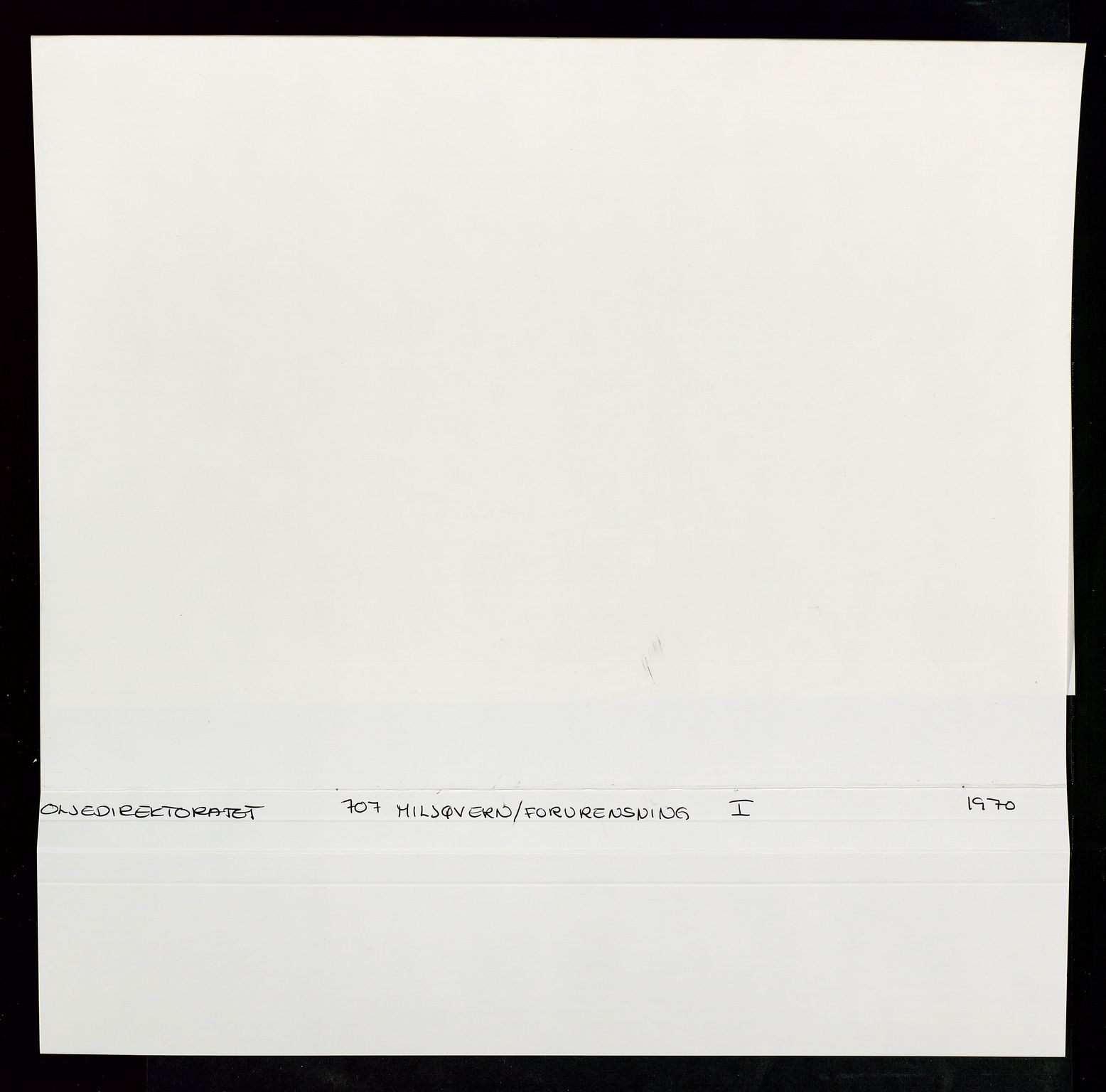 Industridepartementet, Oljekontoret, SAST/A-101348/Da/L0001:  Arkivnøkkel 701 - 707 Miljøvern, forurensning, 1965-1972, s. 190