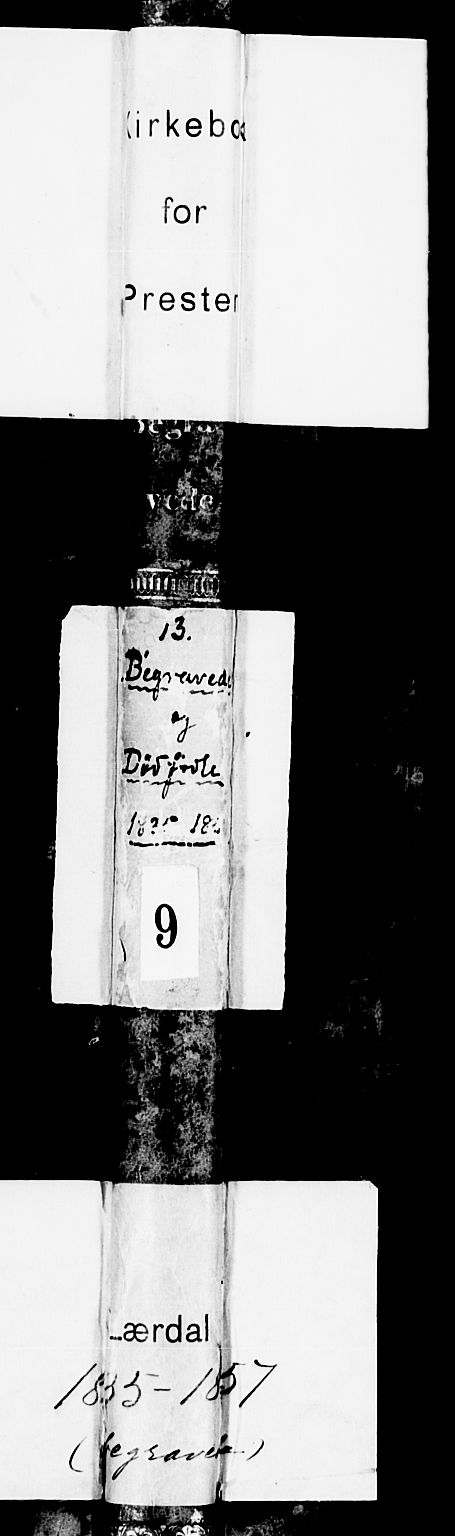 Lærdal sokneprestembete, AV/SAB-A-81201: Ministerialbok nr. A 9, 1835-1857