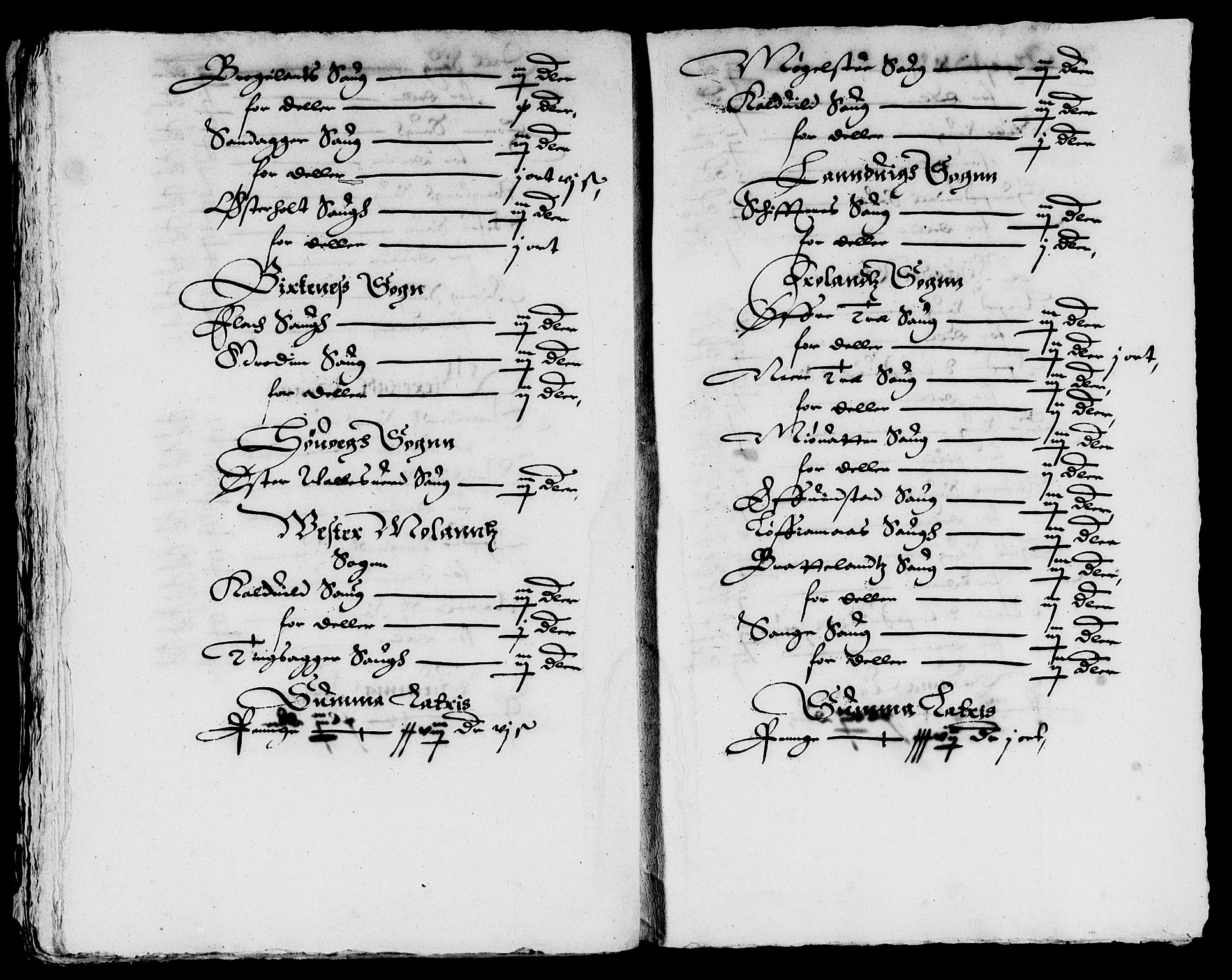 Rentekammeret inntil 1814, Reviderte regnskaper, Lensregnskaper, AV/RA-EA-5023/R/Rb/Rbq/L0015: Nedenes len. Mandals len. Råbyggelag., 1624-1626