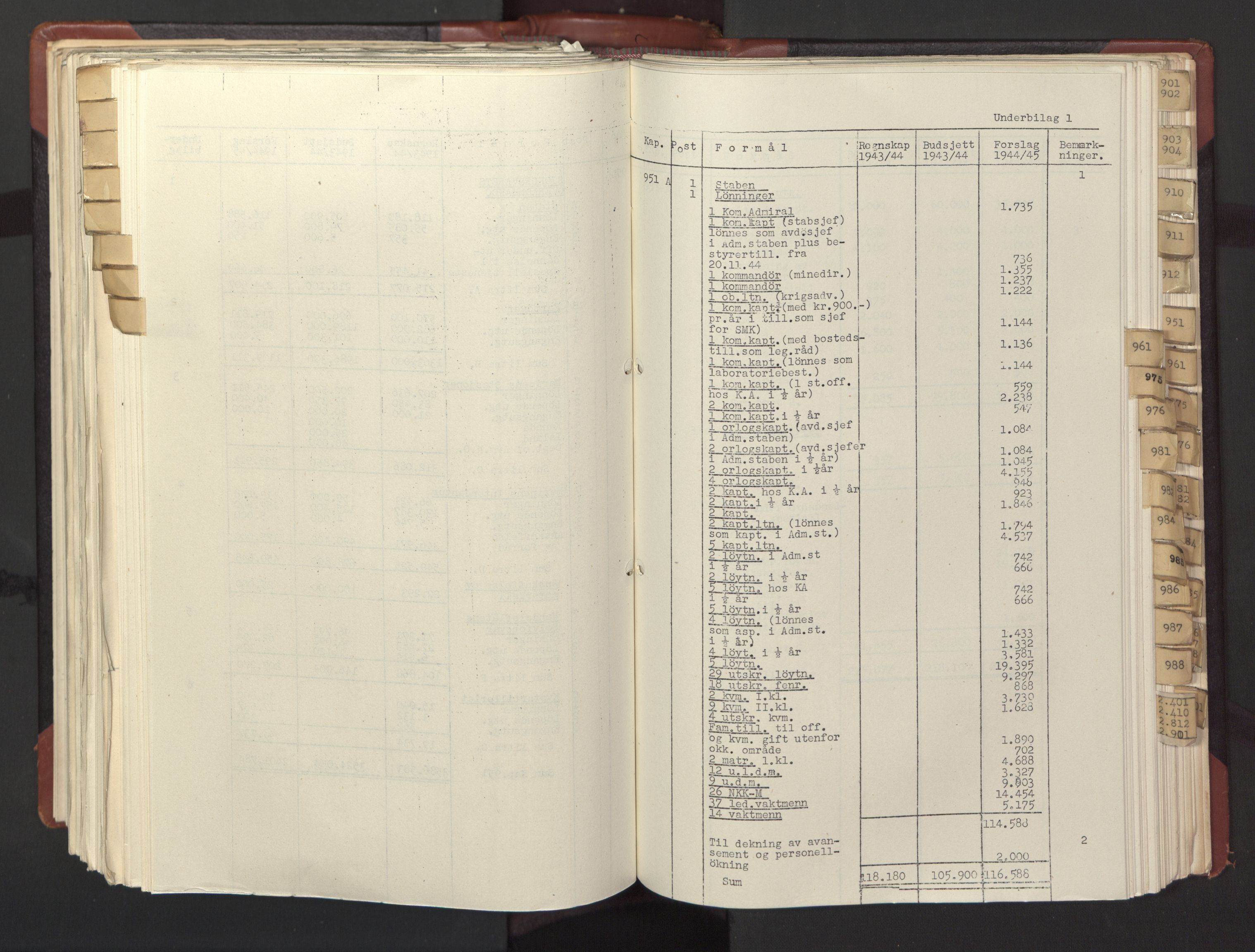 Statsrådssekretariatet, AV/RA-S-1001/A/Ac/L0126: Kgl. res. 12/1-25/5, 1945, s. 442