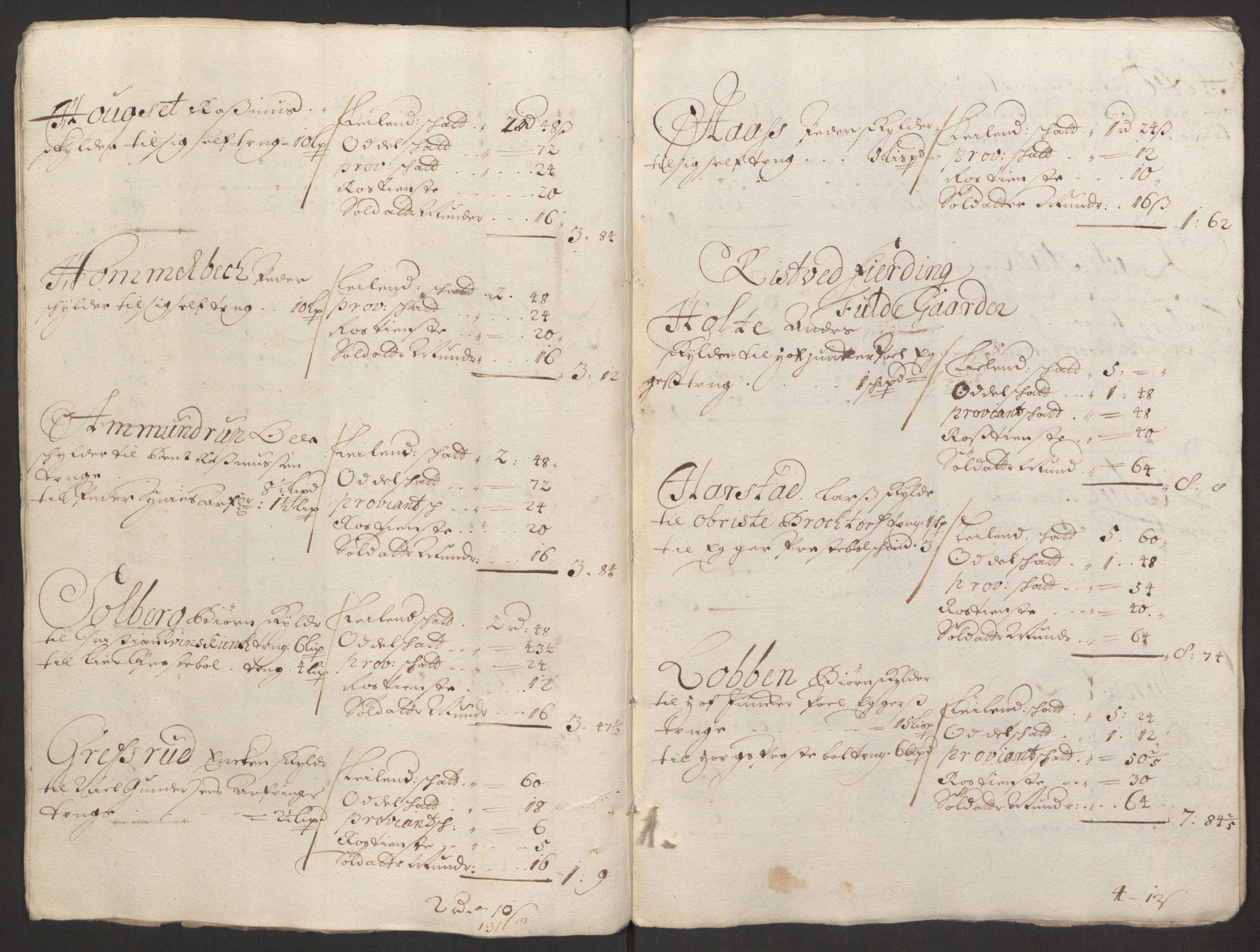Rentekammeret inntil 1814, Reviderte regnskaper, Fogderegnskap, RA/EA-4092/R30/L1694: Fogderegnskap Hurum, Røyken, Eiker og Lier, 1694-1696, s. 63