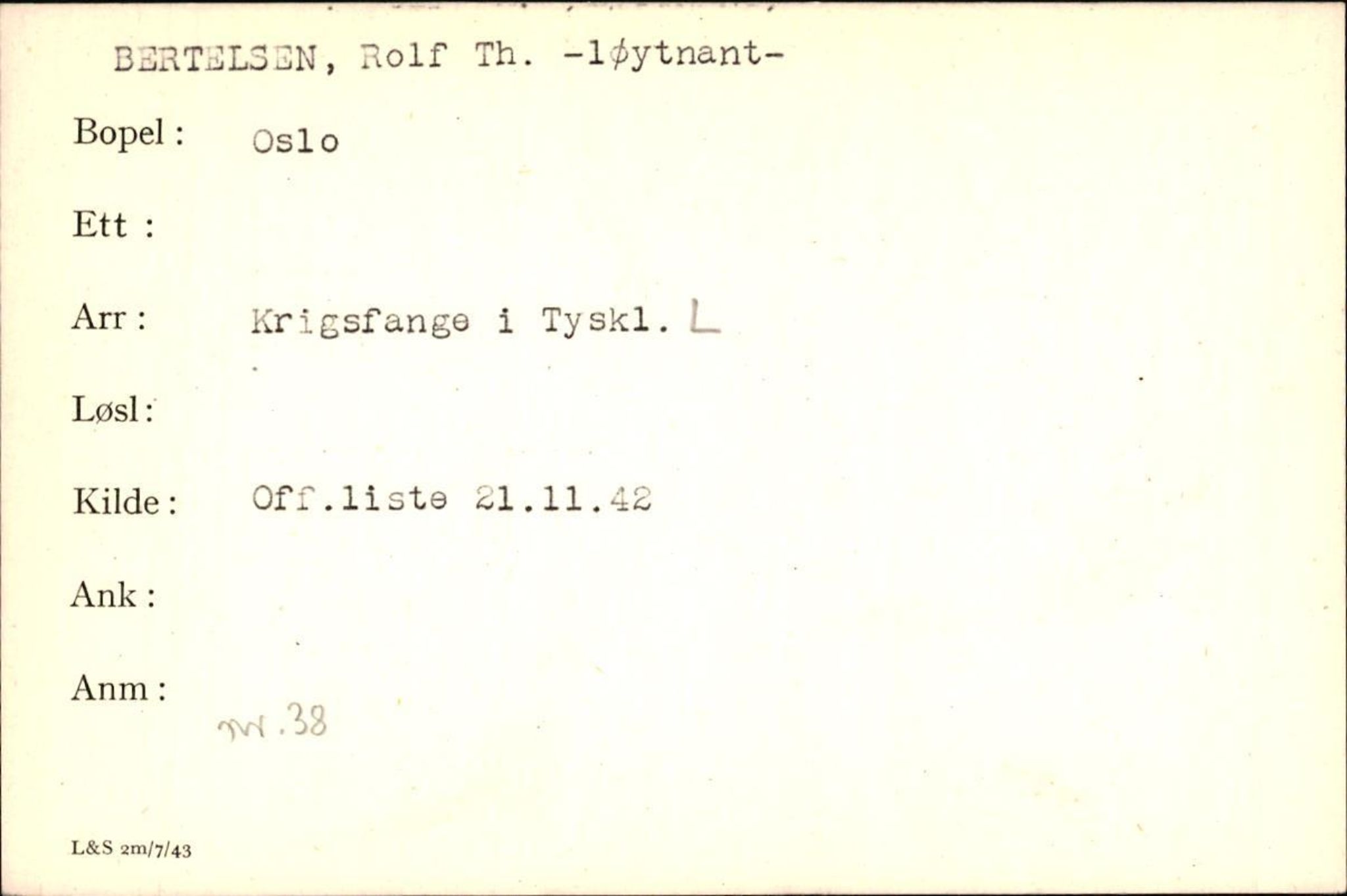 Forsvaret, Forsvarets krigshistoriske avdeling, AV/RA-RAFA-2017/Y/Yf/L0200: II-C-11-2102  -  Norske krigsfanger i Tyskland, 1940-1945, s. 92