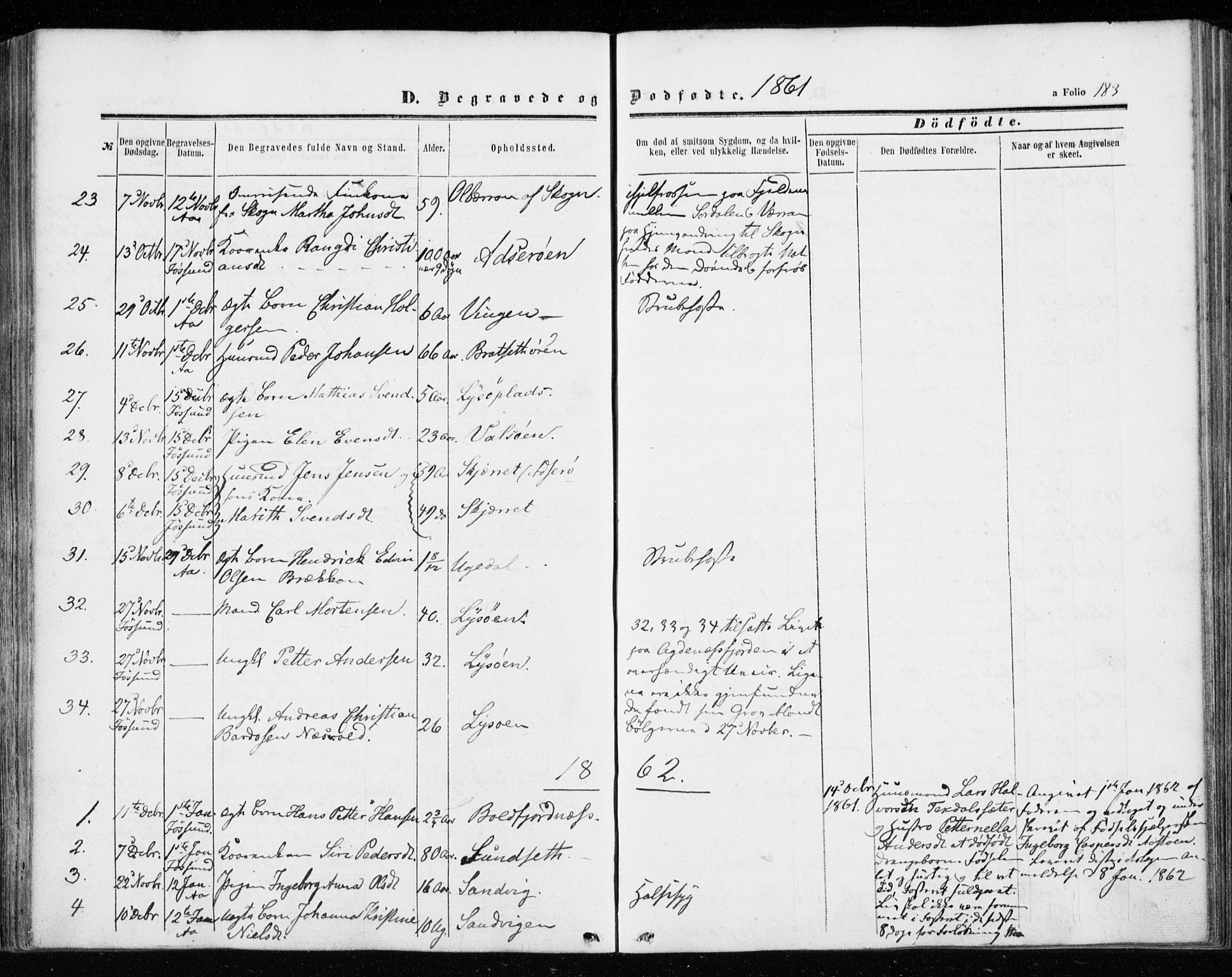 Ministerialprotokoller, klokkerbøker og fødselsregistre - Sør-Trøndelag, AV/SAT-A-1456/655/L0678: Ministerialbok nr. 655A07, 1861-1873, s. 183