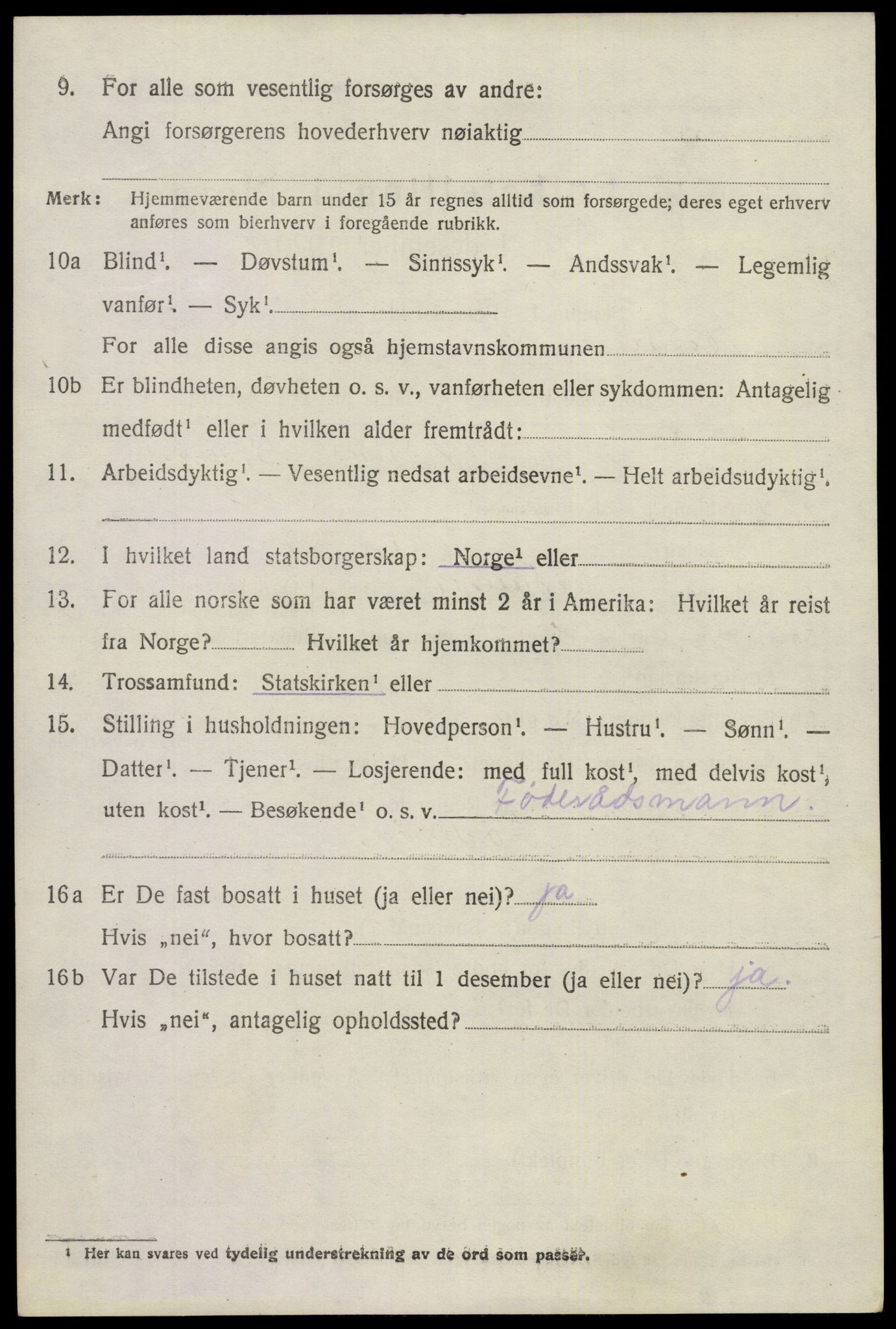 SAKO, Folketelling 1920 for 0813 Eidanger herred, 1920, s. 5013