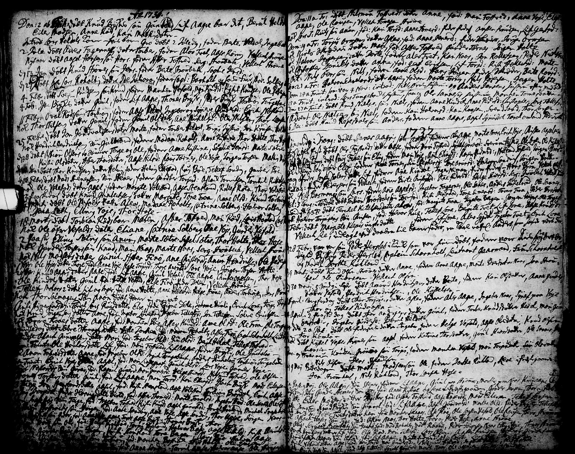 Drangedal kirkebøker, AV/SAKO-A-258/F/Fa/L0001: Ministerialbok nr. 1, 1697-1767, s. 57