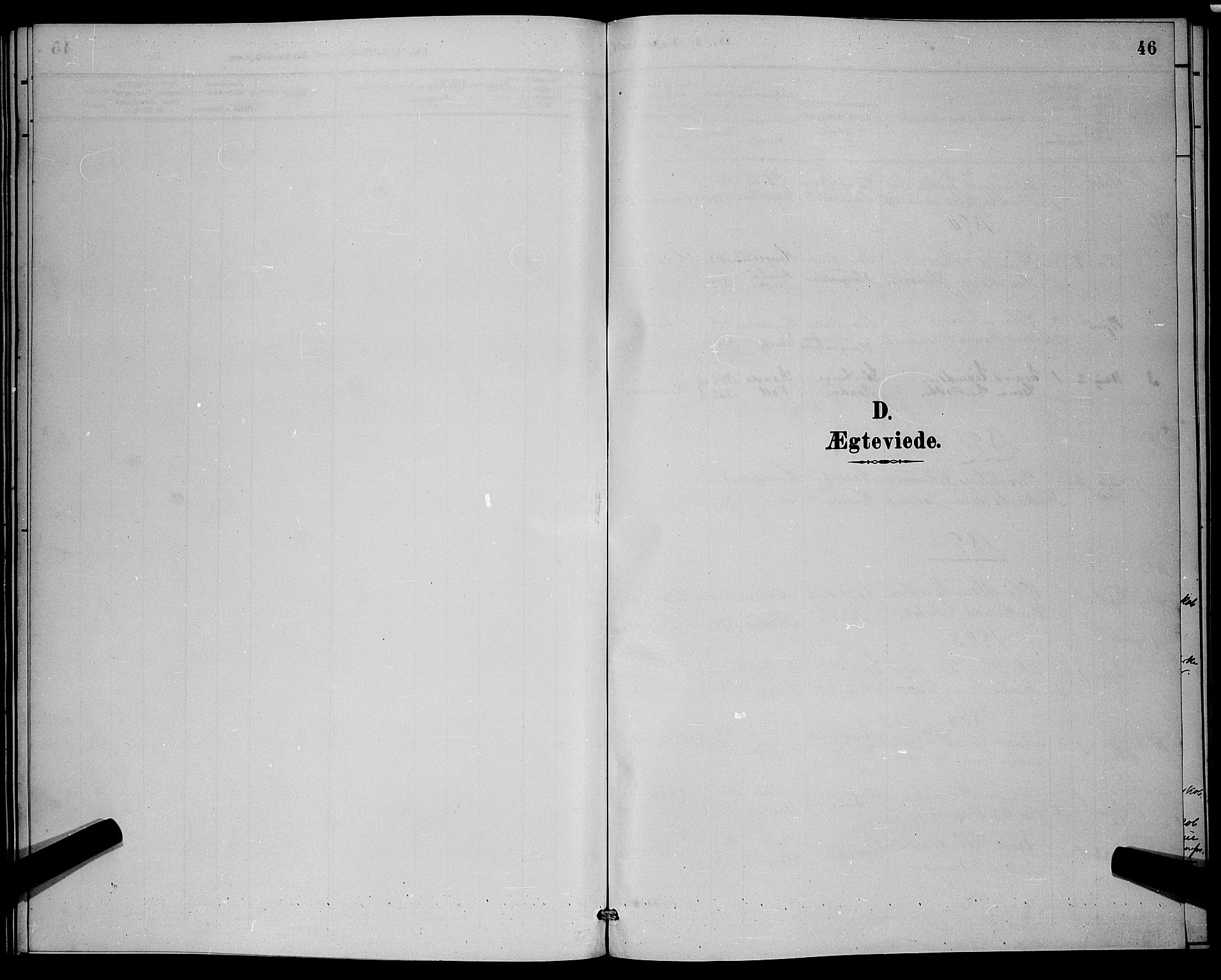 Rennesøy sokneprestkontor, SAST/A -101827/H/Ha/Hab/L0008: Klokkerbok nr. B 8, 1889-1899, s. 46