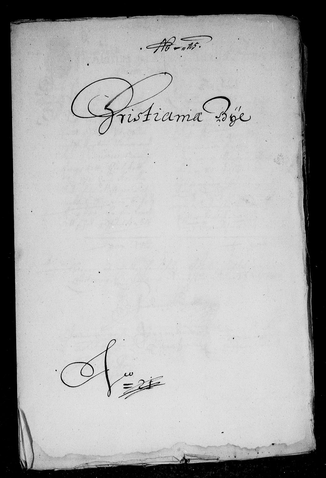 Rentekammeret inntil 1814, Reviderte regnskaper, Stiftamtstueregnskaper, Landkommissariatet på Akershus og Akershus stiftamt, AV/RA-EA-5869/R/Rb/L0043: Akershus stiftamt, 1664-1666