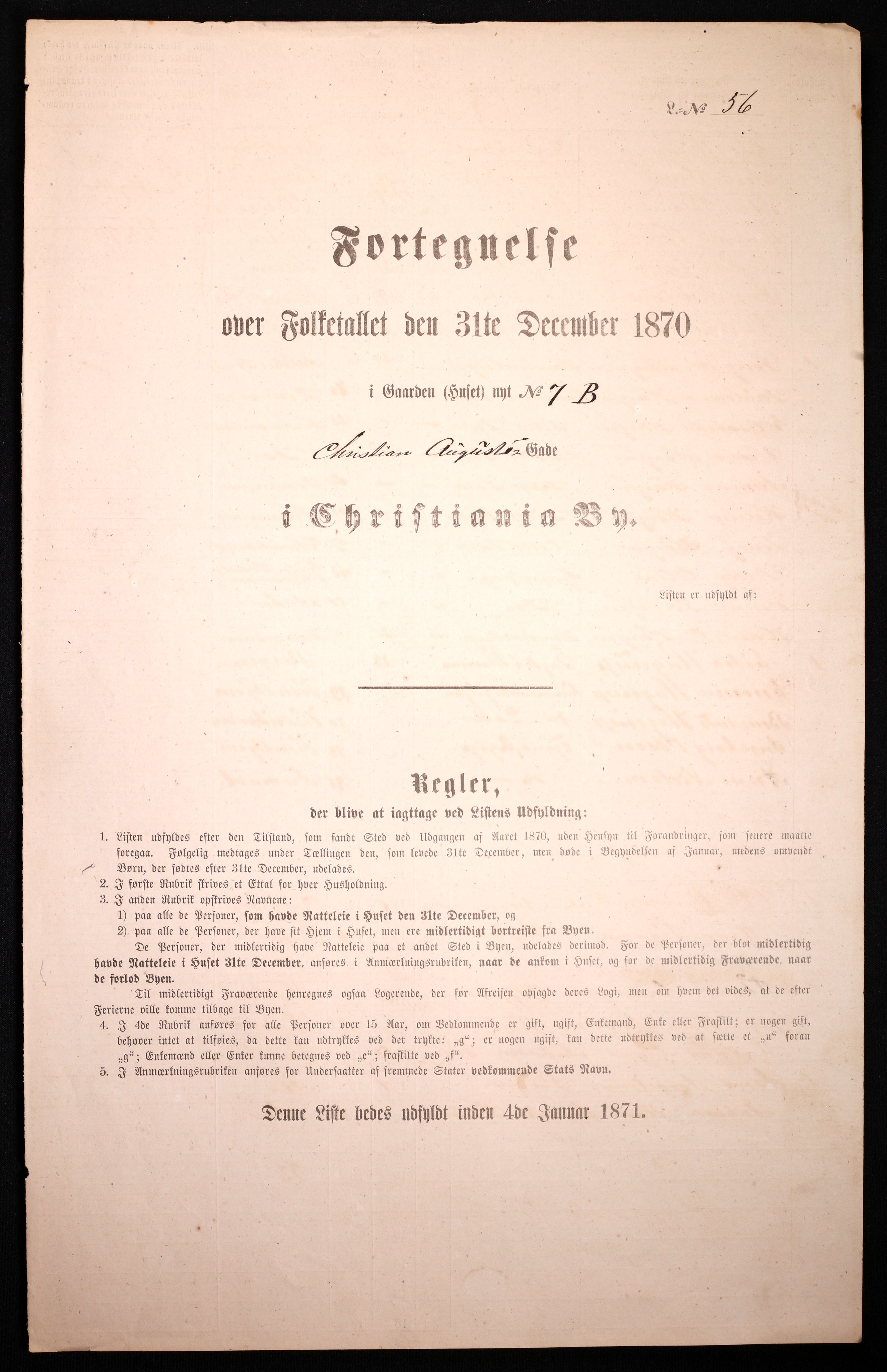 RA, Folketelling 1870 for 0301 Kristiania kjøpstad, 1870, s. 558