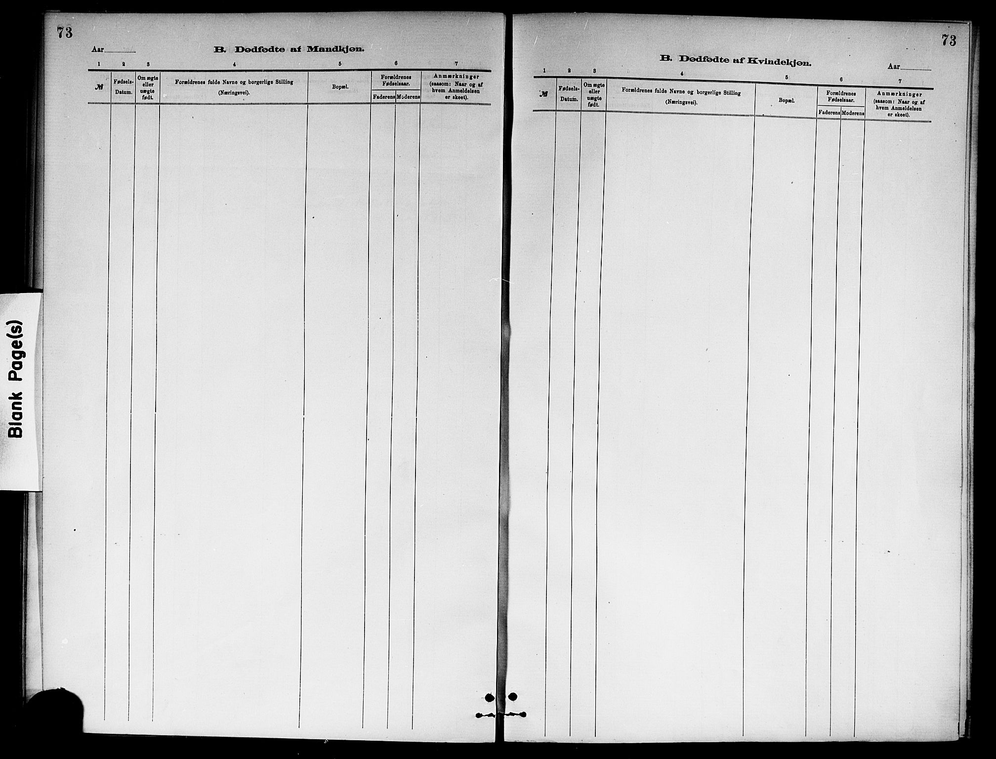 Ål kirkebøker, SAKO/A-249/F/Fa/L0008: Ministerialbok nr. I 8, 1882-1896, s. 73