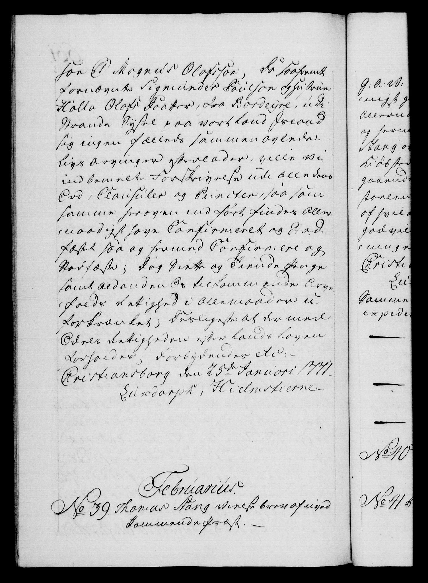 Danske Kanselli 1572-1799, RA/EA-3023/F/Fc/Fca/Fcaa/L0044: Norske registre, 1769-1771, s. 661b
