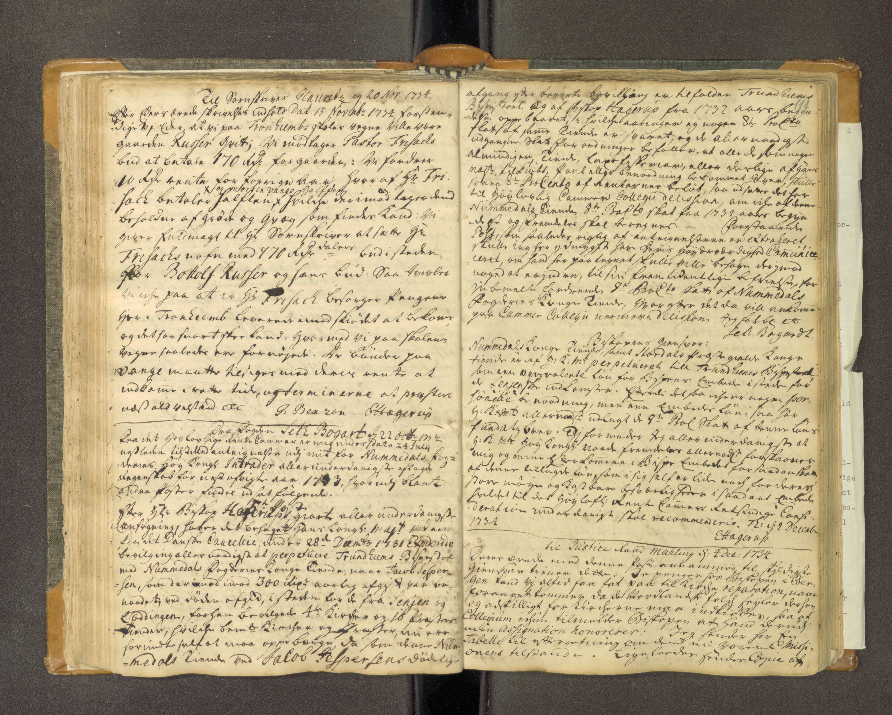 Nidaros biskop, AV/SAT-A-0968/F/L0006: Kopibok 1a, fol. 1-225, 1731-1740, s. 110b-111a