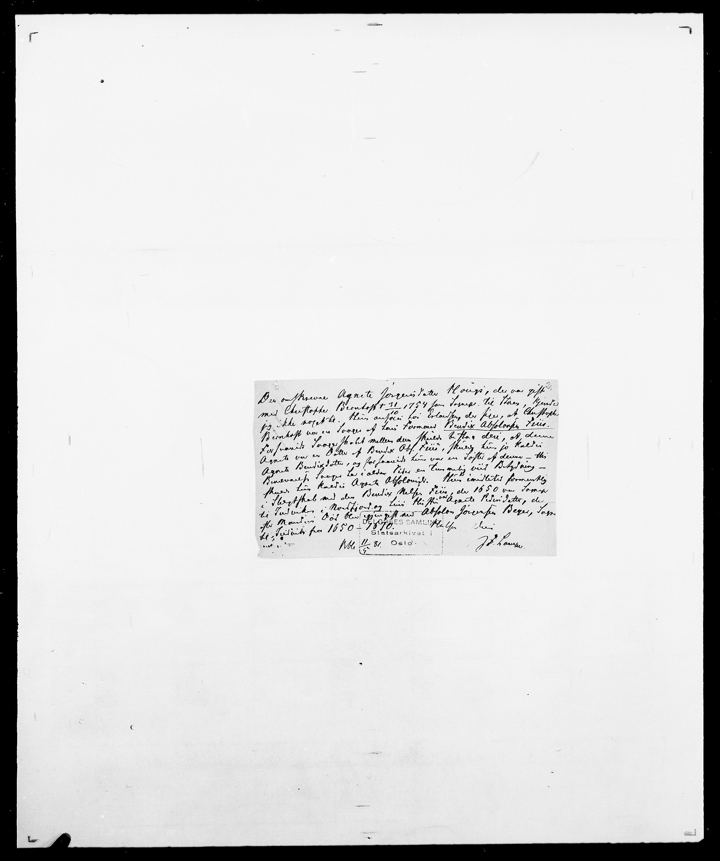 Delgobe, Charles Antoine - samling, SAO/PAO-0038/D/Da/L0018: Hoch - Howert, s. 1027