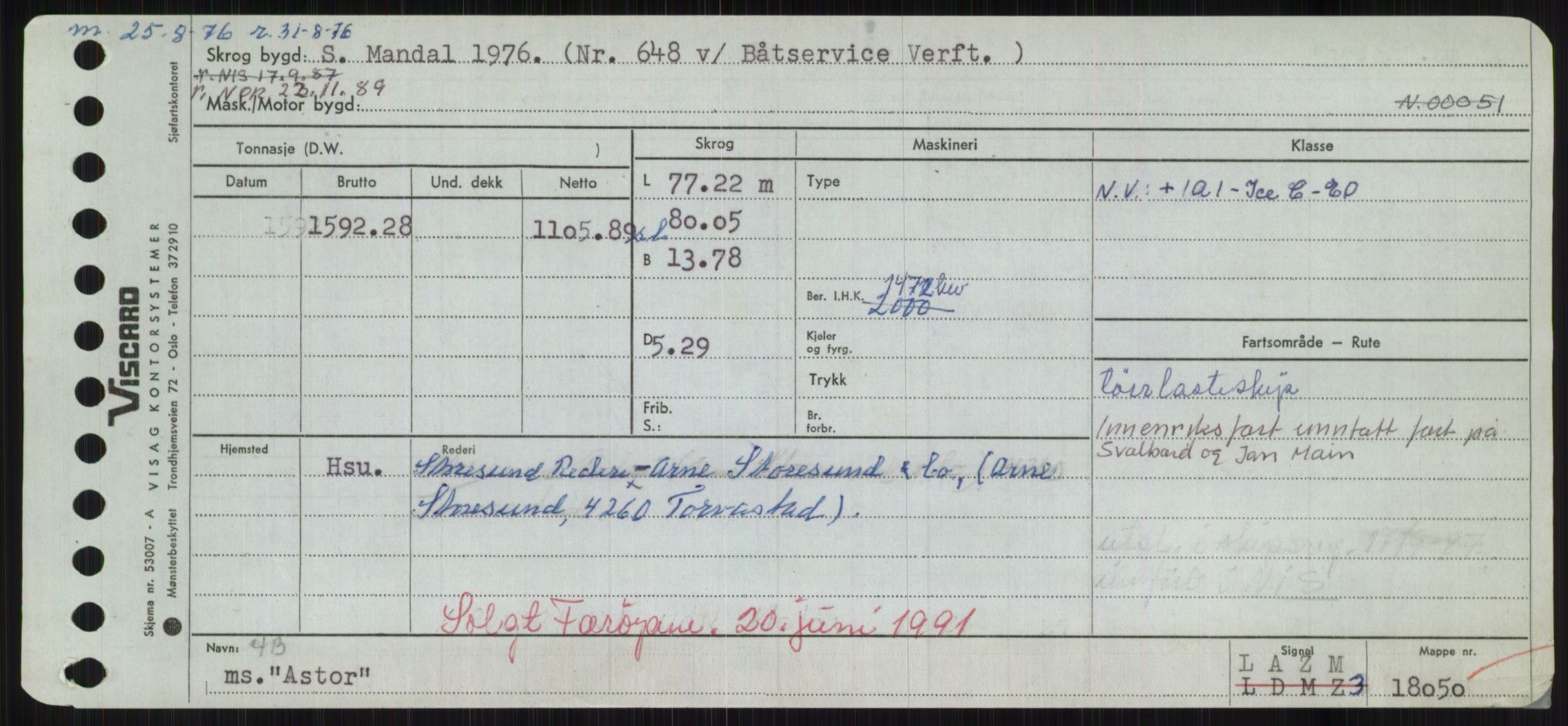 Sjøfartsdirektoratet med forløpere, Skipsmålingen, RA/S-1627/H/Hd/L0002: Fartøy, Apa-Axe, s. 311