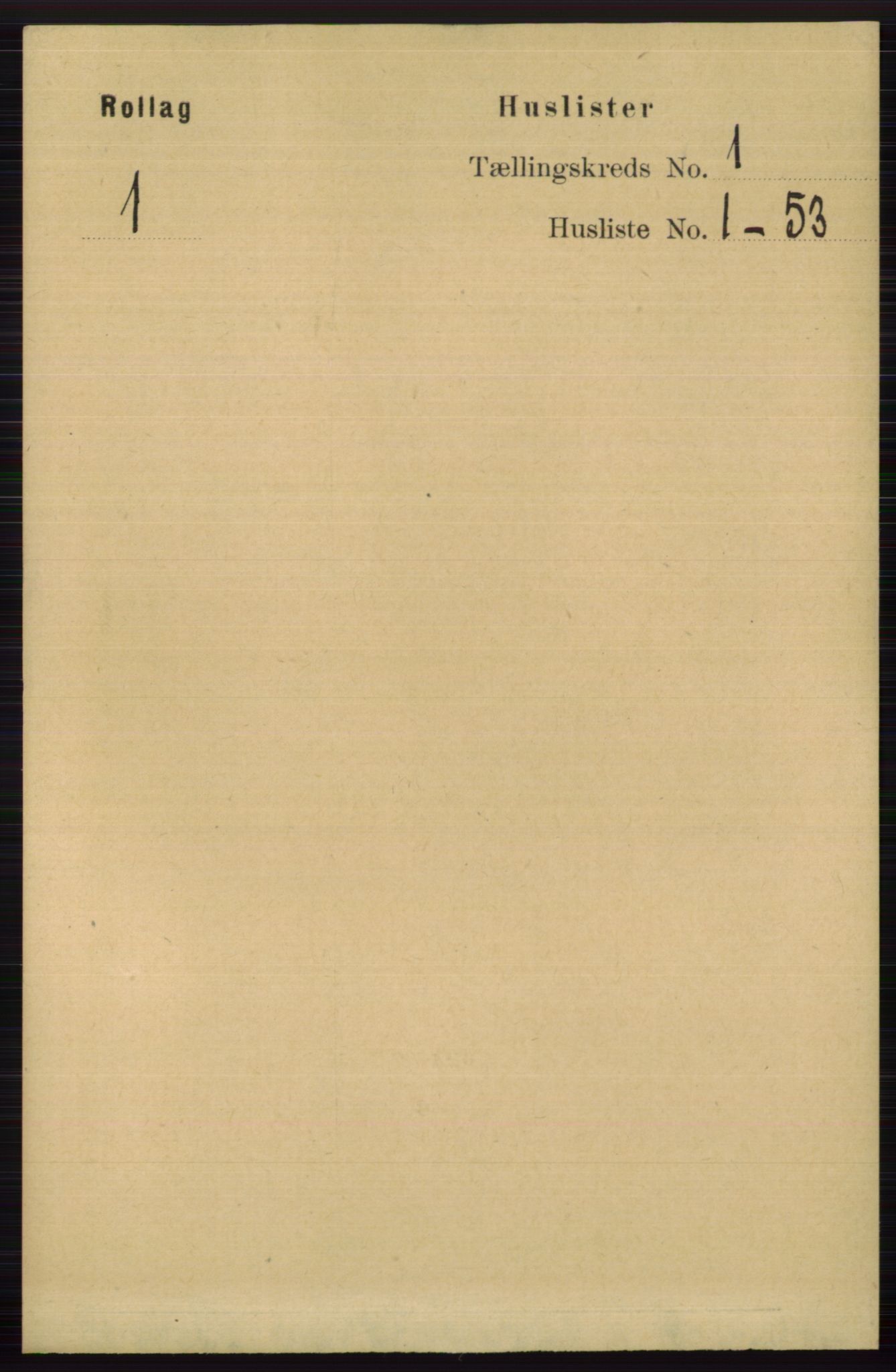 RA, Folketelling 1891 for 0632 Rollag herred, 1891, s. 16