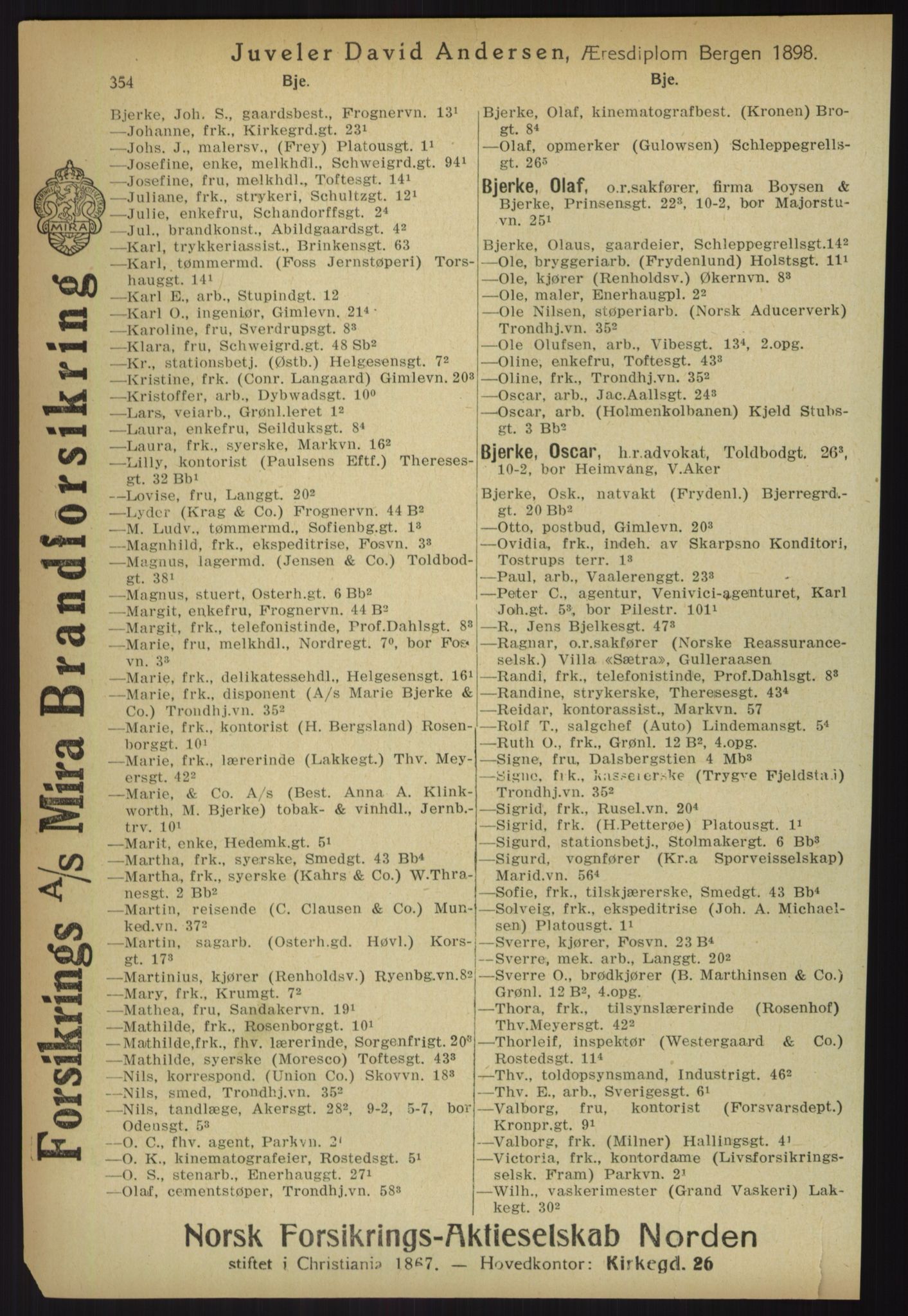 Kristiania/Oslo adressebok, PUBL/-, 1918, s. 379