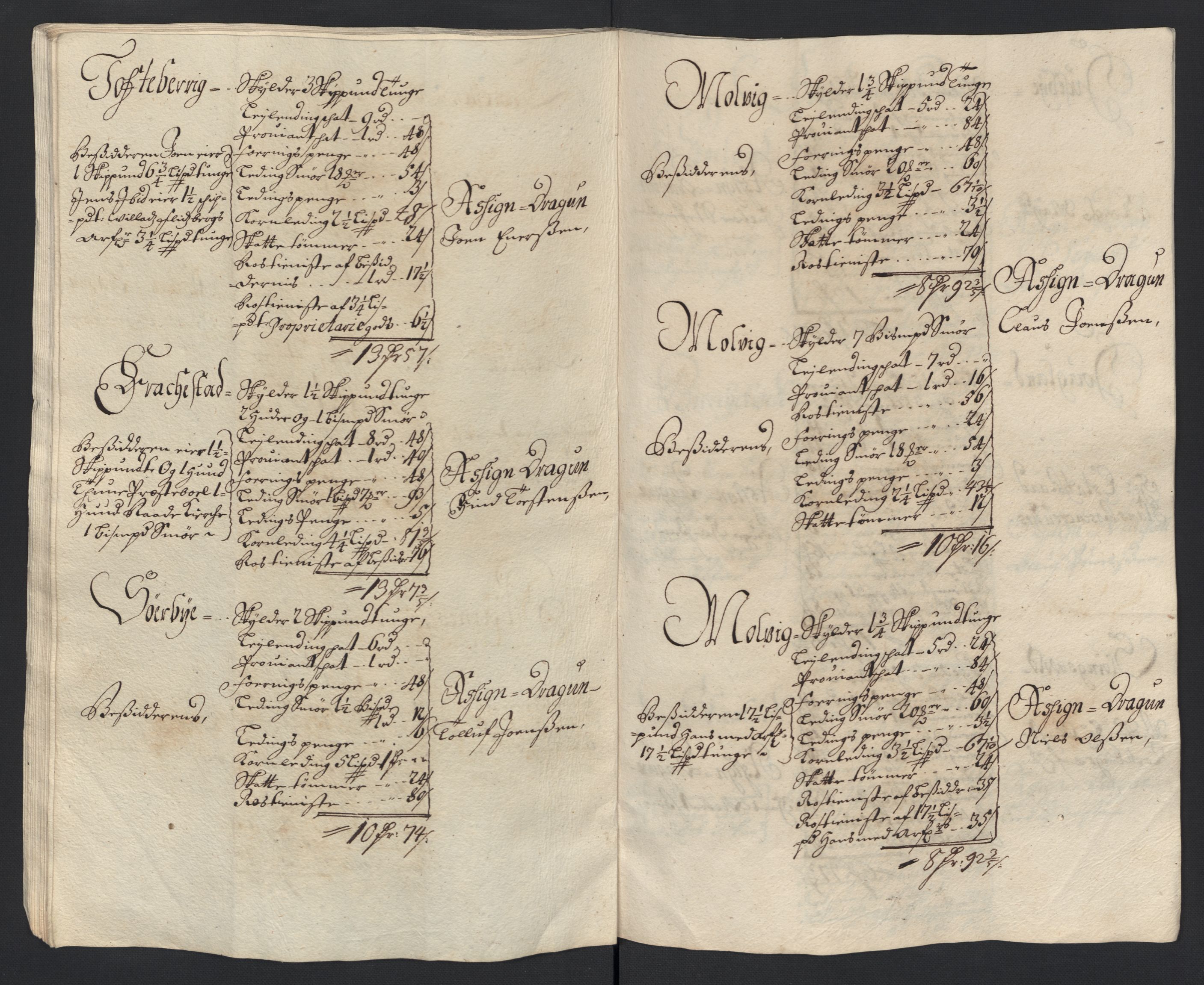 Rentekammeret inntil 1814, Reviderte regnskaper, Fogderegnskap, AV/RA-EA-4092/R04/L0129: Fogderegnskap Moss, Onsøy, Tune, Veme og Åbygge, 1700, s. 396