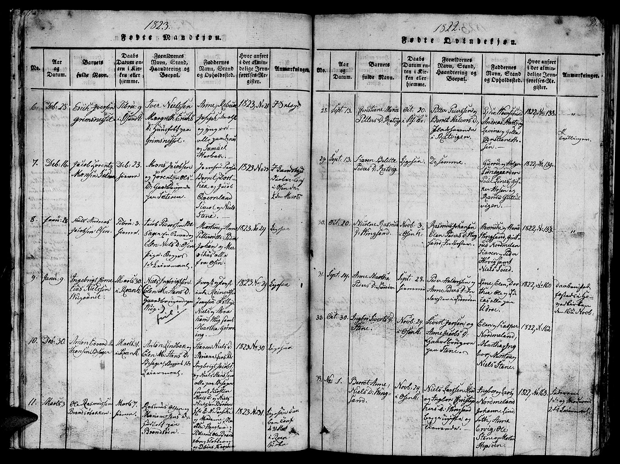 Ministerialprotokoller, klokkerbøker og fødselsregistre - Sør-Trøndelag, SAT/A-1456/657/L0714: Klokkerbok nr. 657C01, 1818-1868, s. 25