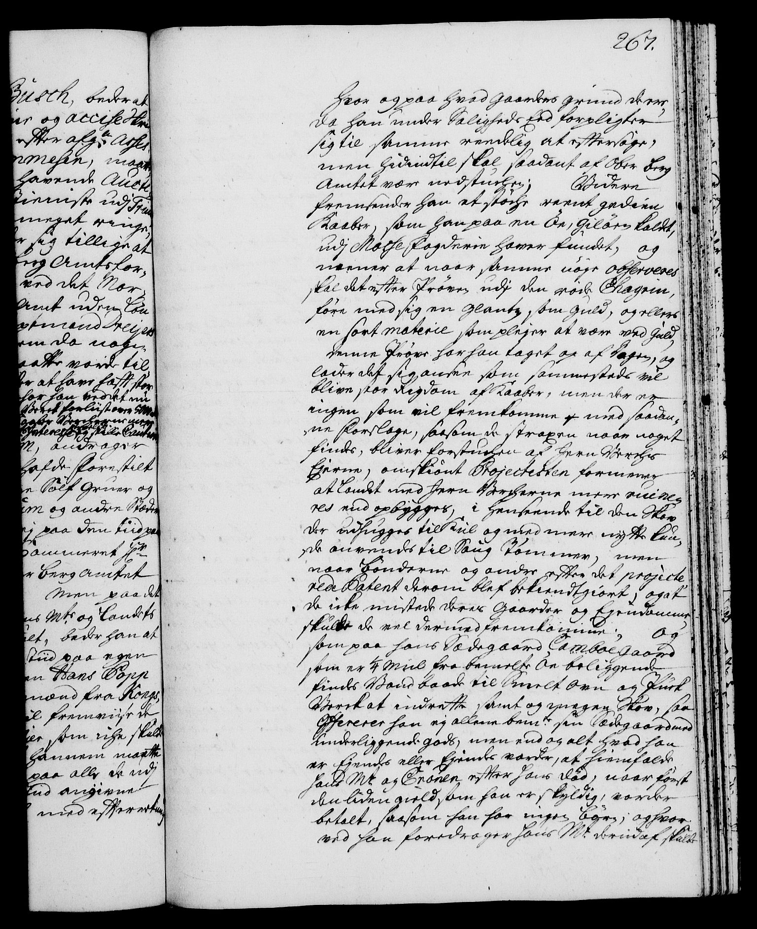 Rentekammeret, Kammerkanselliet, RA/EA-3111/G/Gh/Gha/L0013: Norsk ekstraktmemorialprotokoll (merket RK 53.58), 1731, s. 267