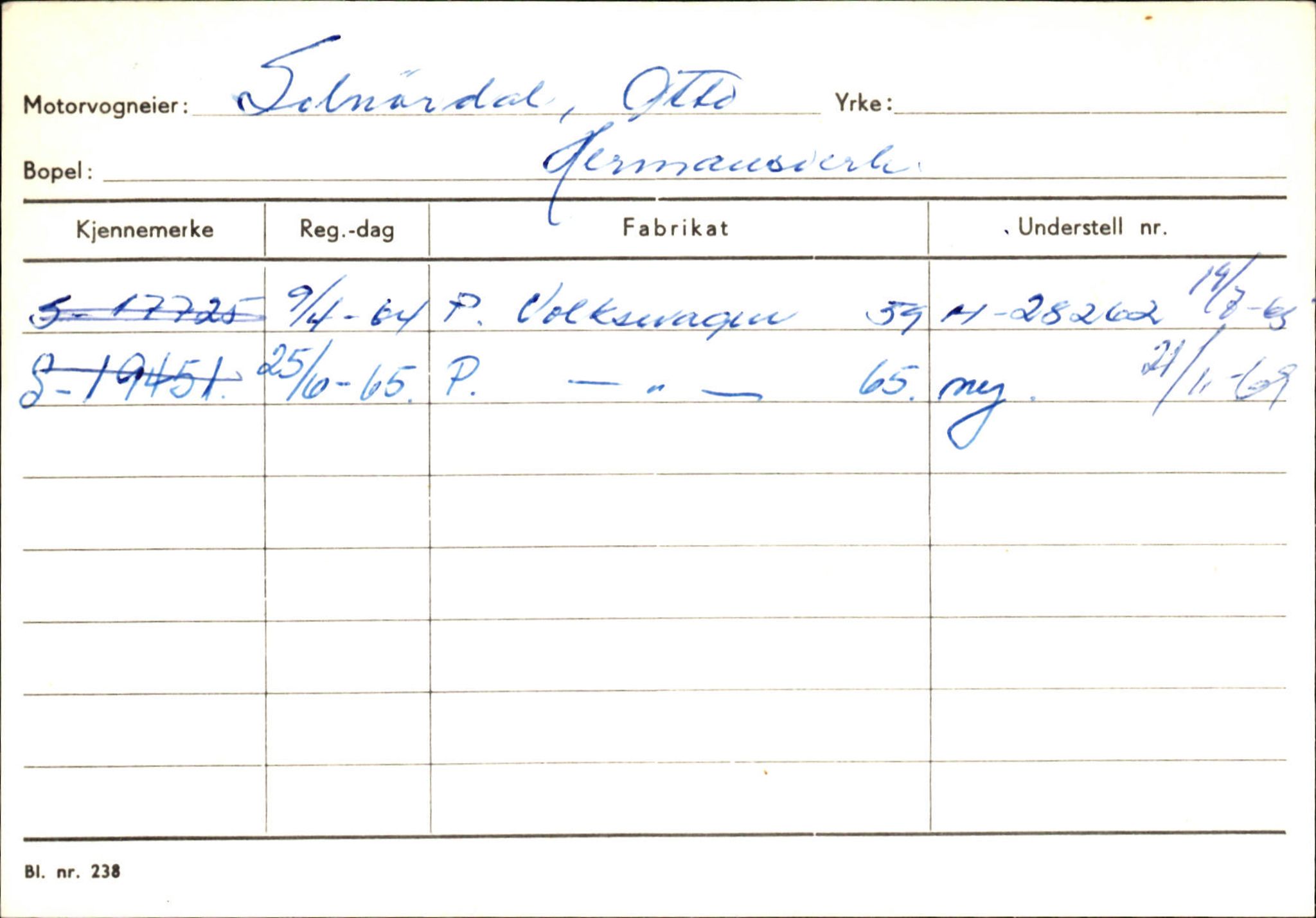 Statens vegvesen, Sogn og Fjordane vegkontor, AV/SAB-A-5301/4/F/L0126: Eigarregister Fjaler M-Å. Leikanger A-Å, 1945-1975, s. 2142