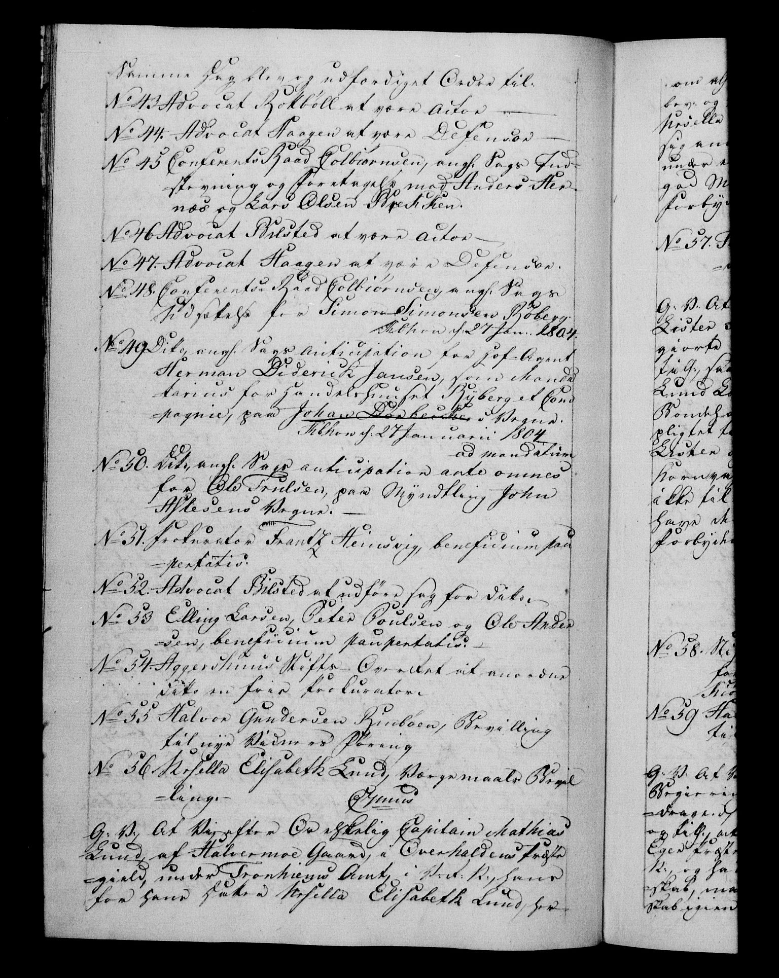 Danske Kanselli 1800-1814, RA/EA-3024/H/Hf/Hfb/Hfba/L0002: Registranter, 1802-1804, s. 221b