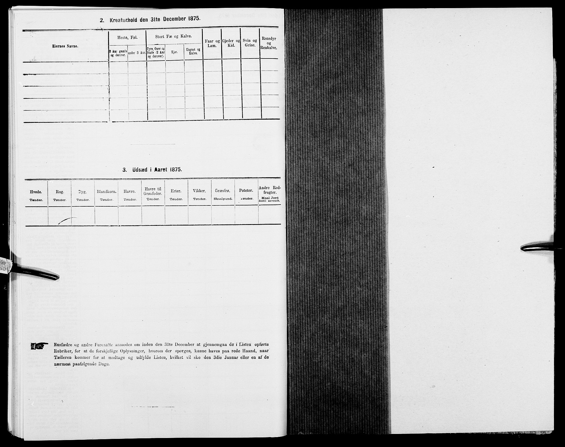 SAK, Folketelling 1875 for 0920P Øyestad prestegjeld, 1875, s. 840