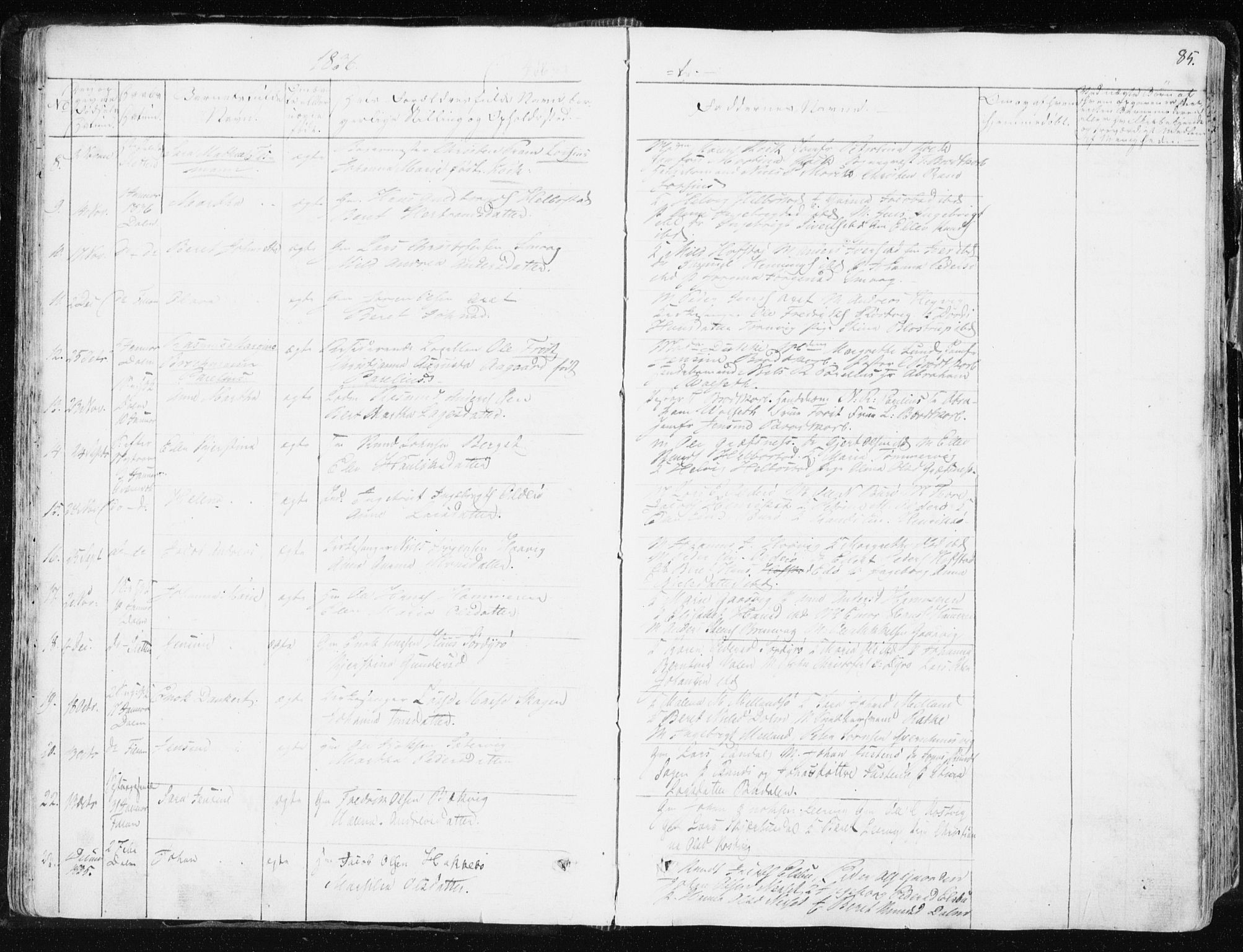 Ministerialprotokoller, klokkerbøker og fødselsregistre - Sør-Trøndelag, SAT/A-1456/634/L0528: Ministerialbok nr. 634A04, 1827-1842, s. 85