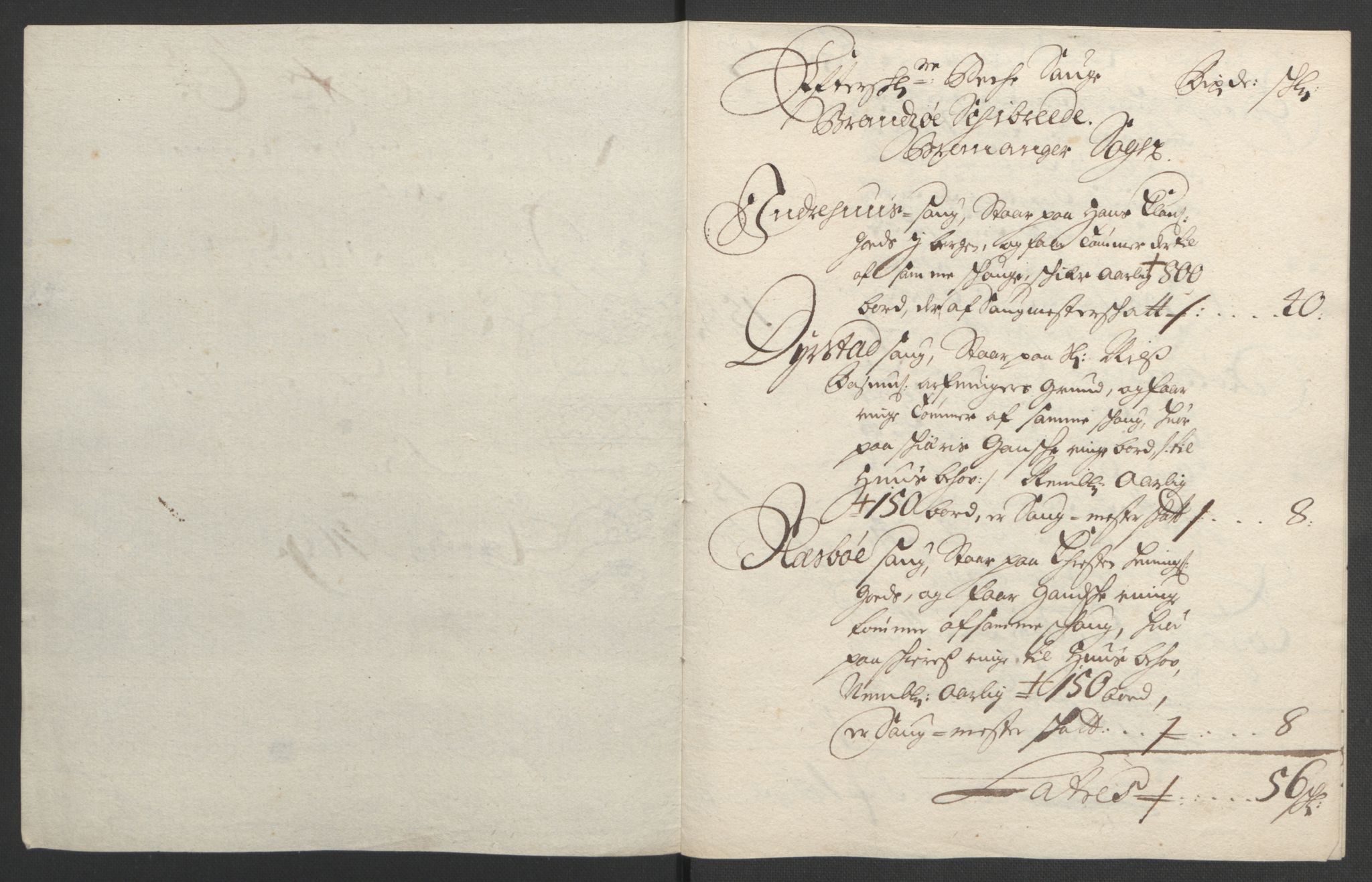Rentekammeret inntil 1814, Reviderte regnskaper, Fogderegnskap, AV/RA-EA-4092/R53/L3421: Fogderegnskap Sunn- og Nordfjord, 1693-1694, s. 309