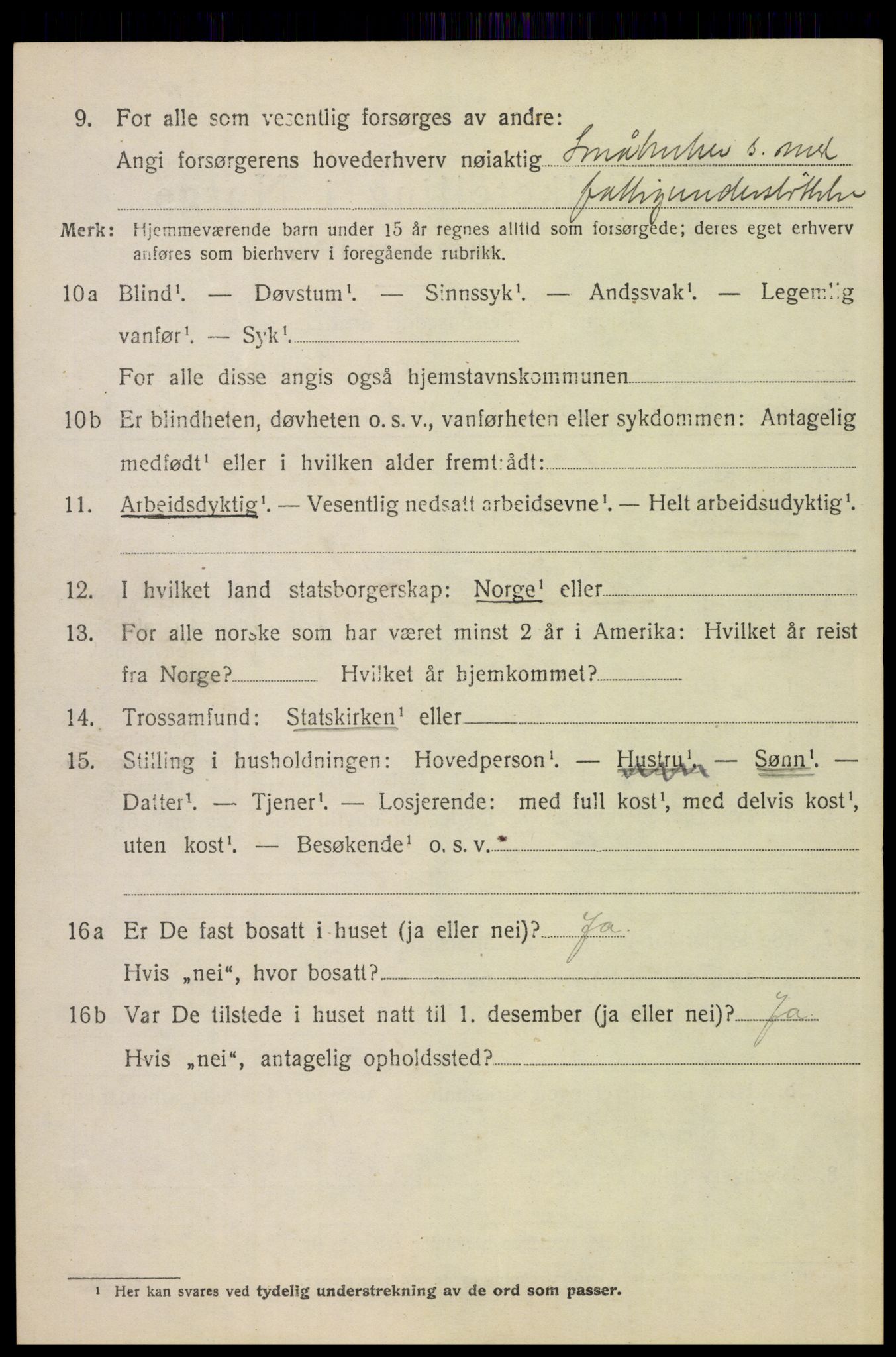 SAH, Folketelling 1920 for 0437 Tynset herred, 1920, s. 8495