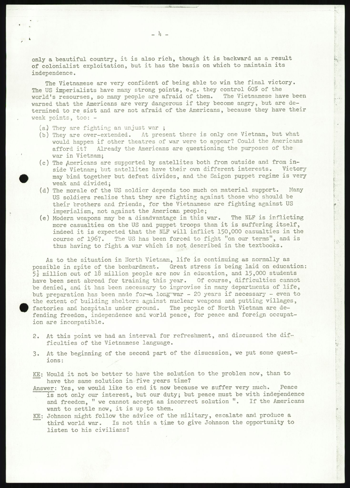 Utenriksdepartementet, hovedarkiv, AV/RA-S-6794/D/Da/Daa/L0969/0001: Verdenspolitikk. Fremmede staters politikk. Generelt / Sør-Vietnam: Nobelpristakeres fredsaksjoner (2 mapper), 1967-1969, s. 80
