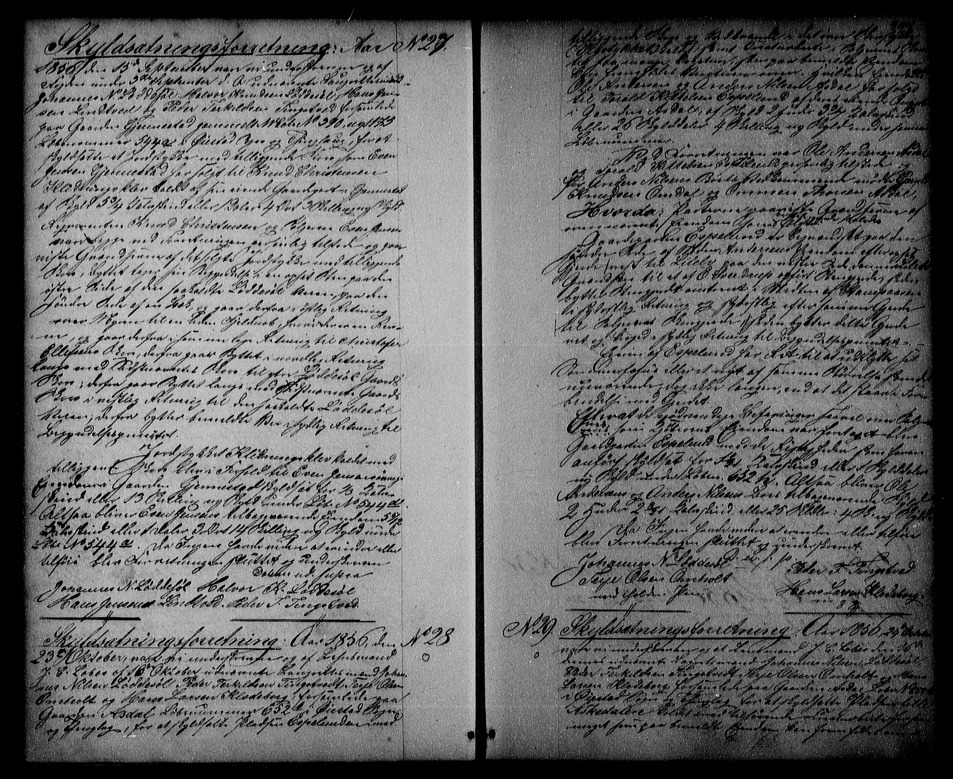 Nedenes sorenskriveri, SAK/1221-0006/G/Gb/Gba/L0002: Pantebok nr. 2, 1855-1857, s. 397