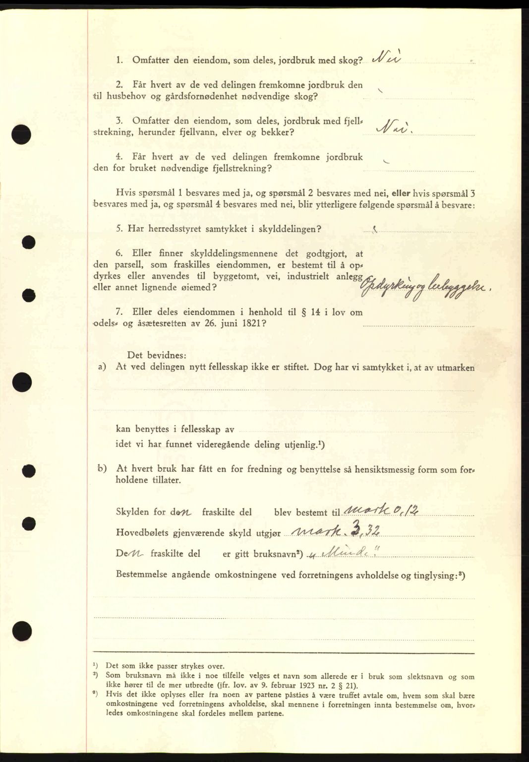 Nordre Sunnmøre sorenskriveri, AV/SAT-A-0006/1/2/2C/2Ca: Pantebok nr. A12, 1941-1942, Dagboknr: 1661/1941