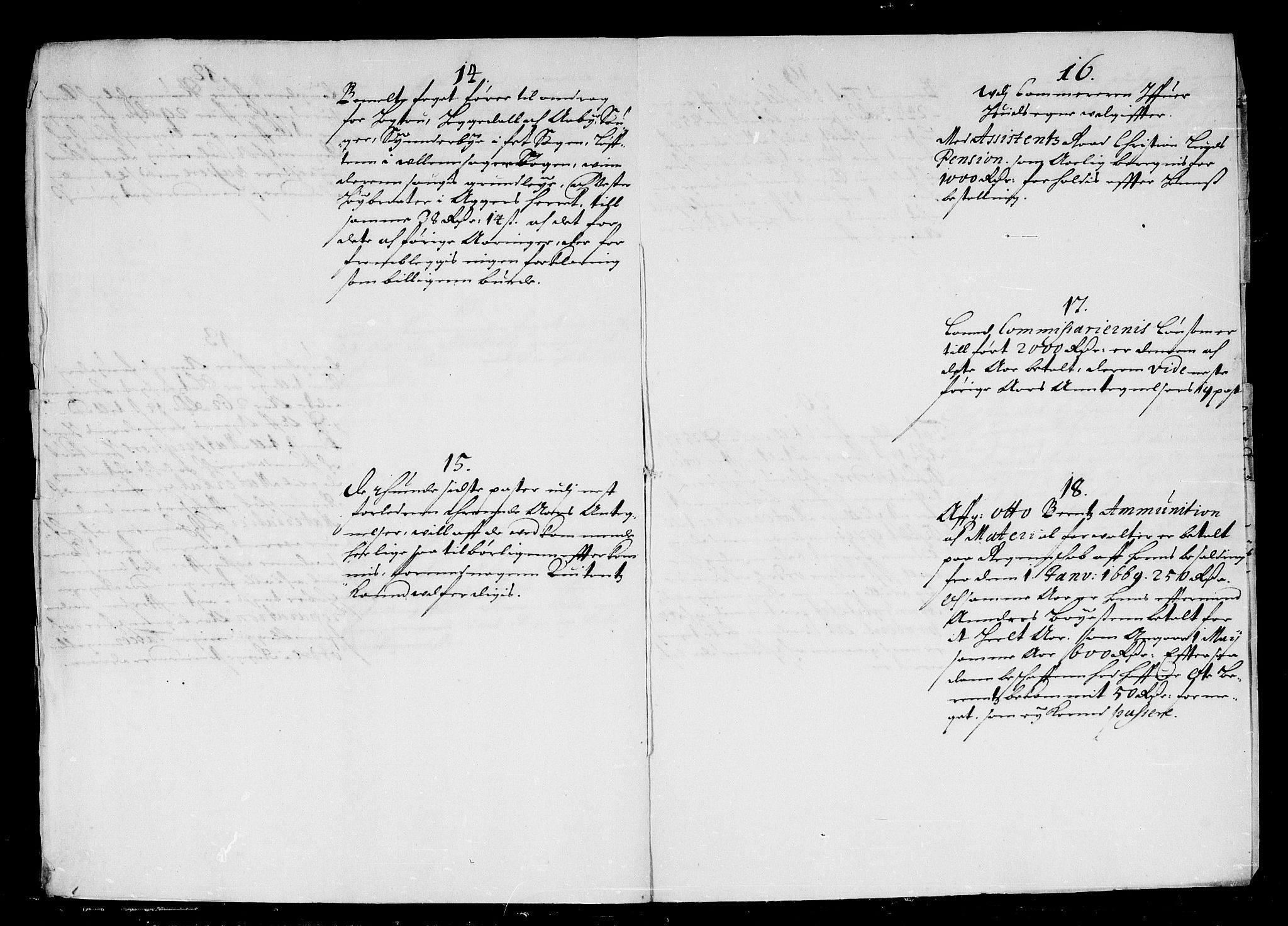 Rentekammeret inntil 1814, Reviderte regnskaper, Stiftamtstueregnskaper, Landkommissariatet på Akershus og Akershus stiftamt, AV/RA-EA-5869/R/Rb/L0064: Akershus stiftamt, 1669