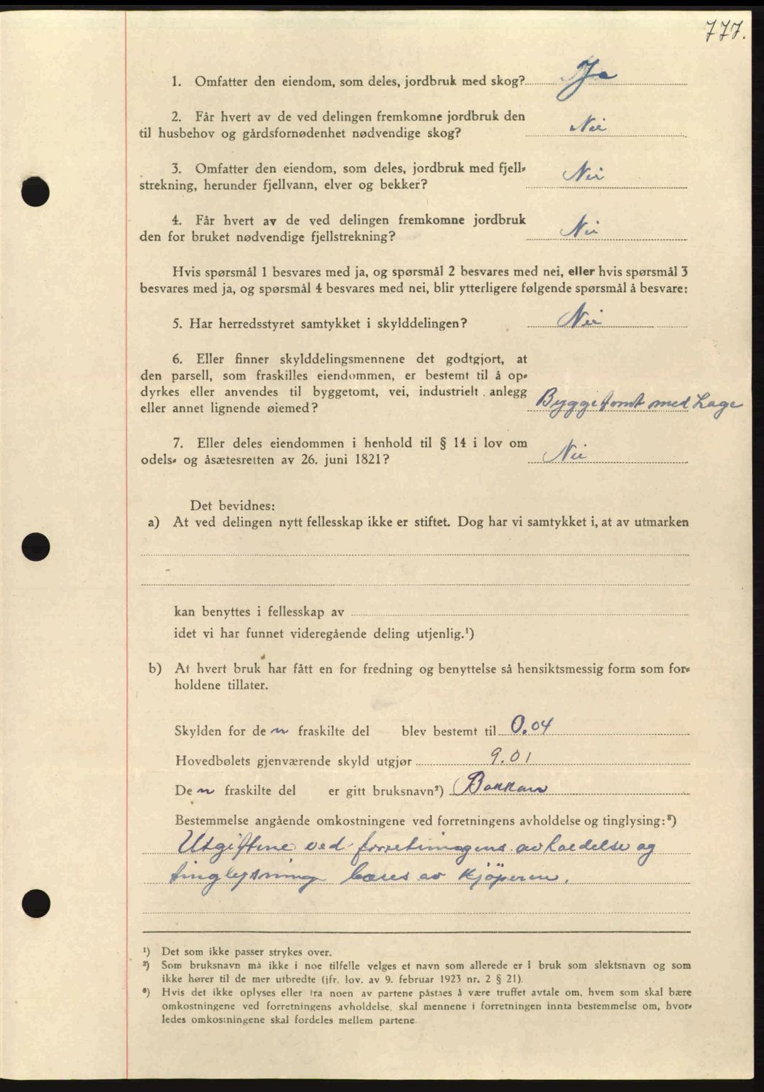 Nordmøre sorenskriveri, AV/SAT-A-4132/1/2/2Ca: Pantebok nr. A97, 1944-1944, Dagboknr: 1080/1944