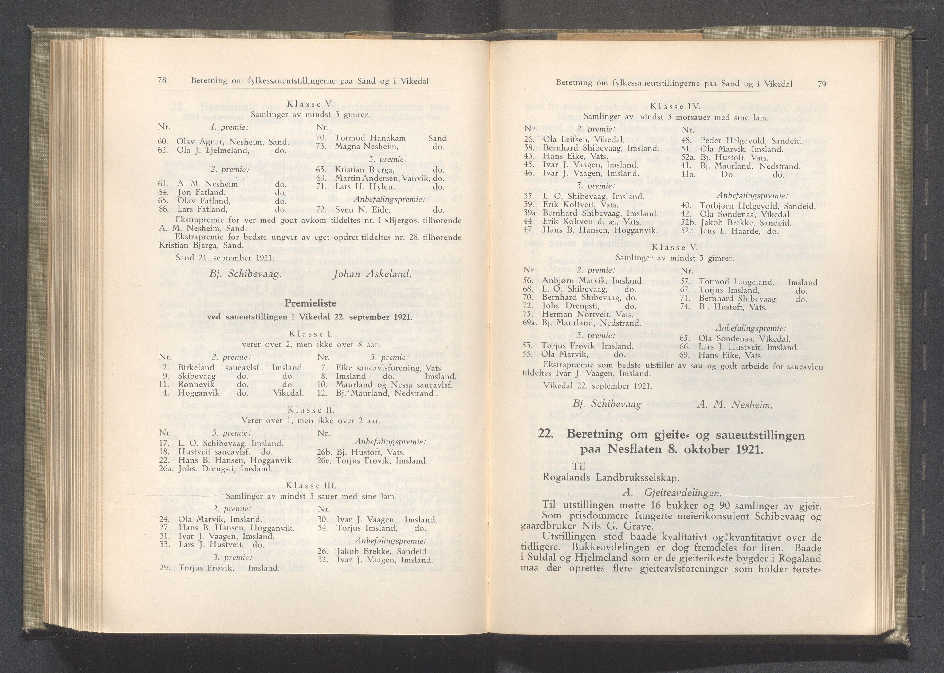 Rogaland fylkeskommune - Fylkesrådmannen , IKAR/A-900/A/Aa/Aaa/L0041: Møtebok , 1922, s. 78-79