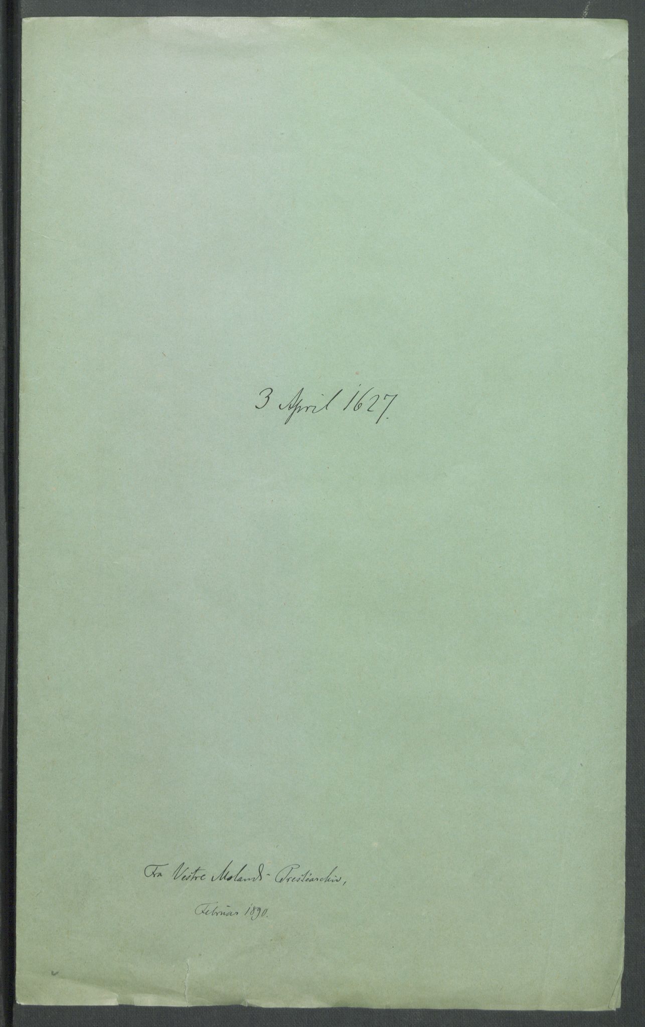 Riksarkivets diplomsamling, RA/EA-5965/F02/L0136: Dokumenter, 1626-1627, s. 78